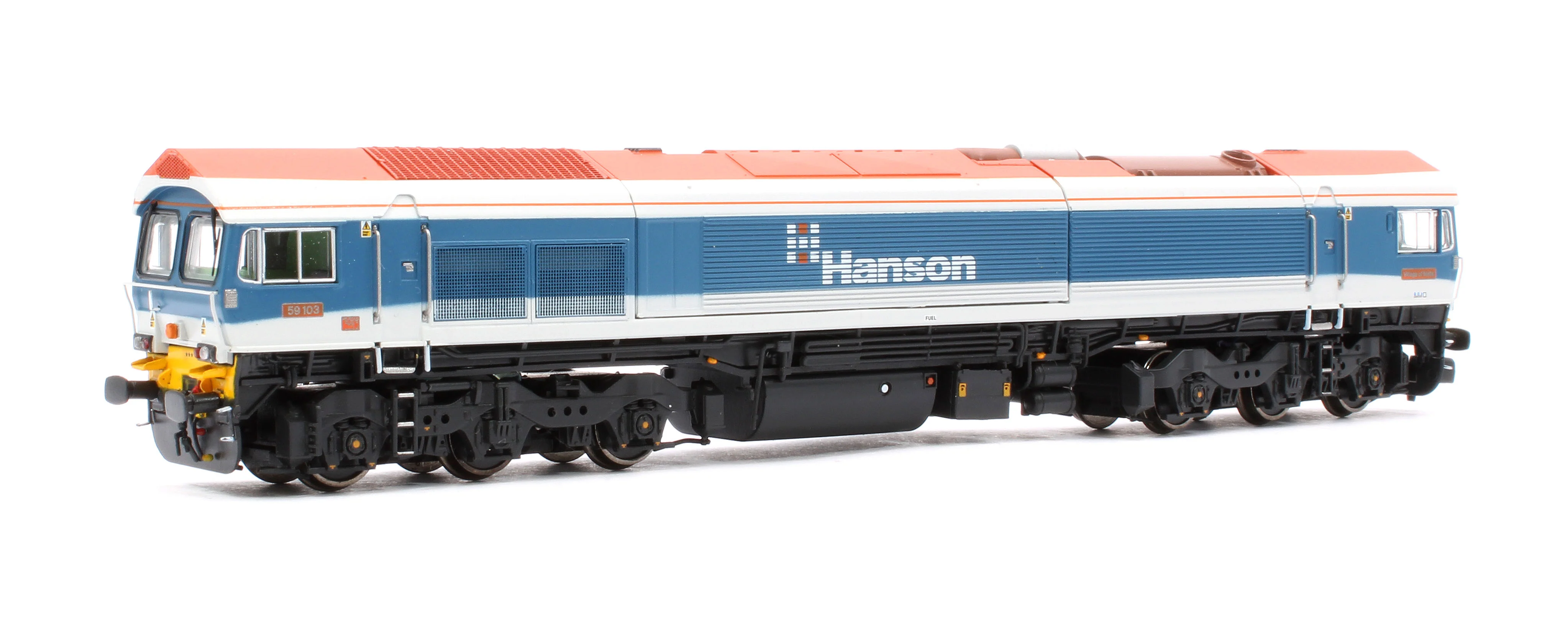 RT-N59-HN-103DC Class 59 59103 Hanson Livery Village of Mells Diesel Locomotive - Image 3