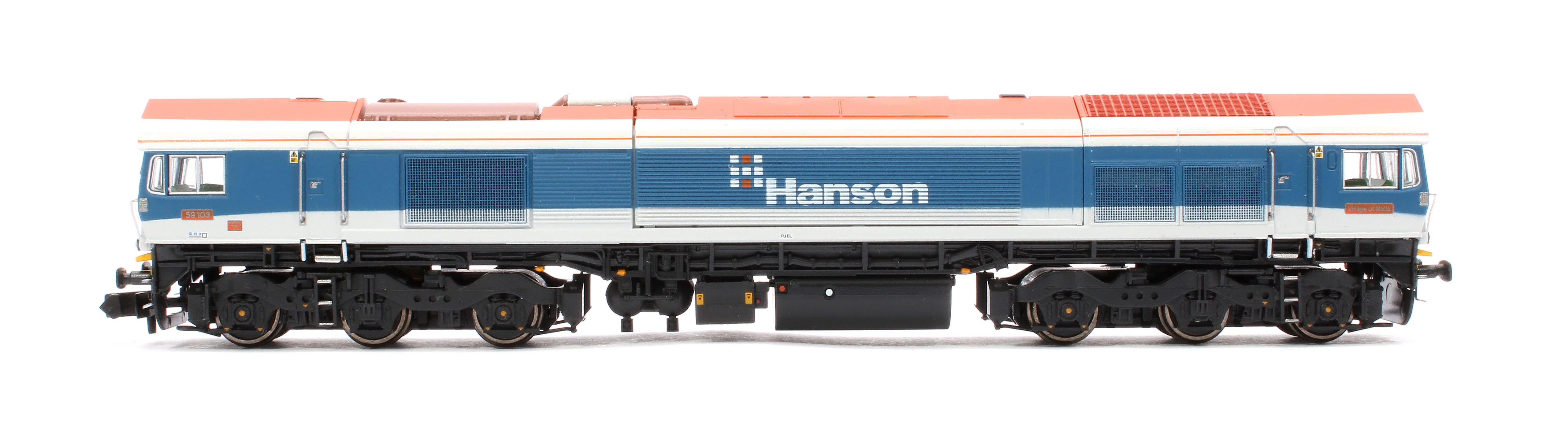 RT-N59-HN-103DC Class 59 59103 Hanson Livery Village of Mells Diesel Locomotive - Image 6