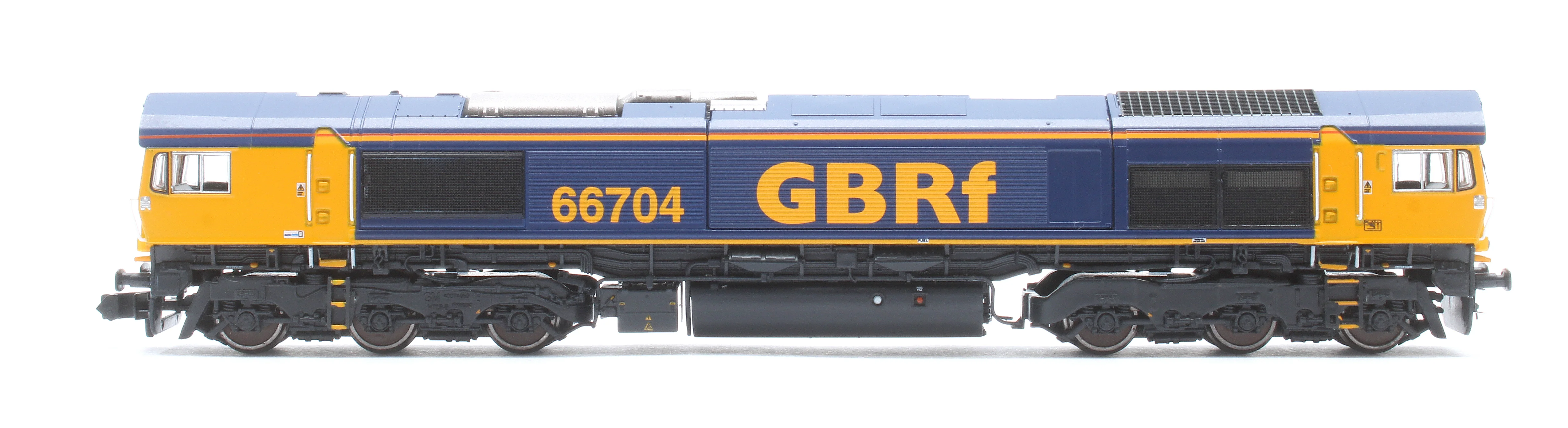 RT-N66-GBO-704DCC Class 66 66704 GBRf Original Livery Diesel Locomotive - DCC Sound - Image 5