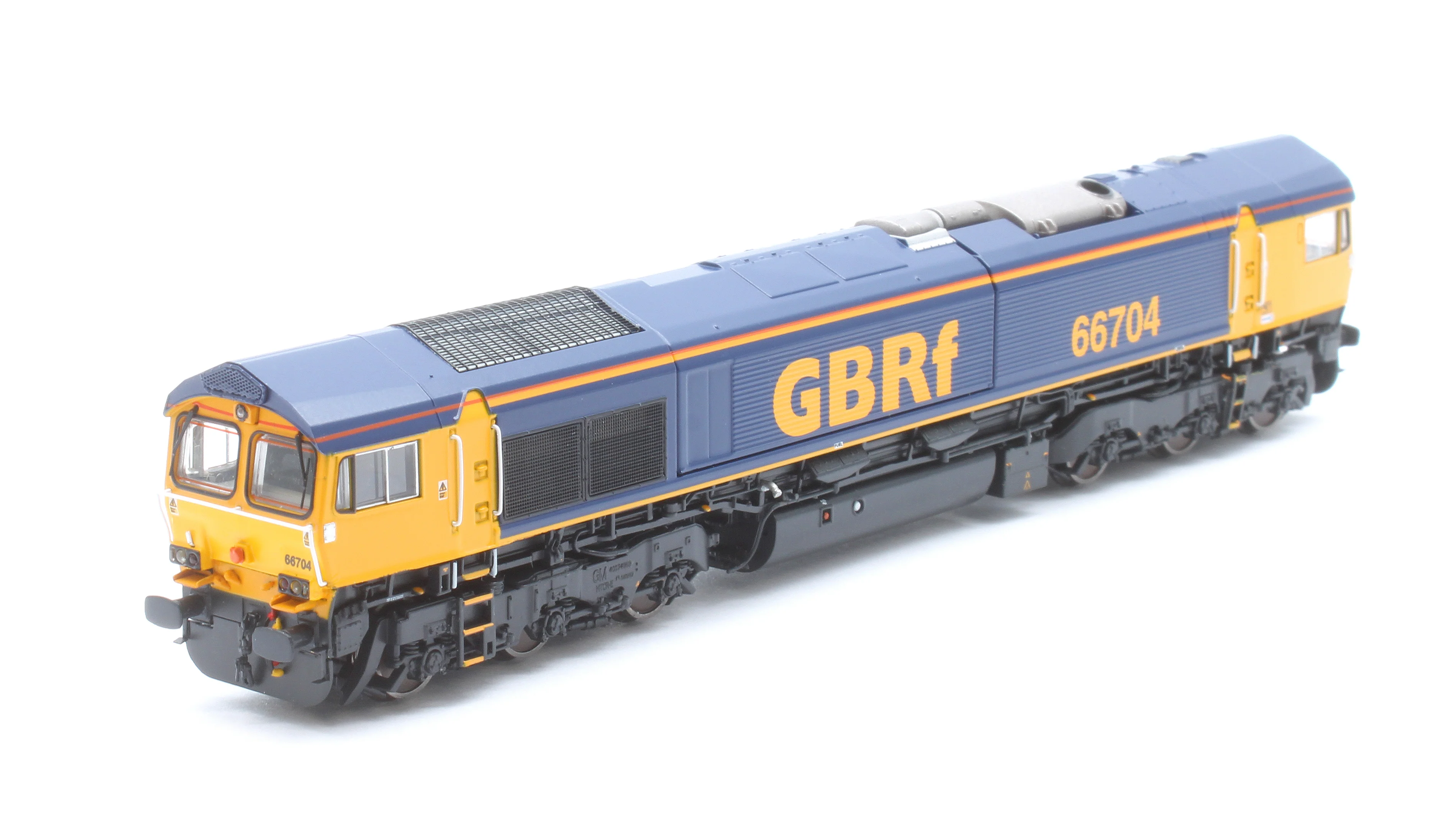RT-N66-GBO-704DCC Class 66 66704 GBRf Original Livery Diesel Locomotive - DCC Sound - Image 7