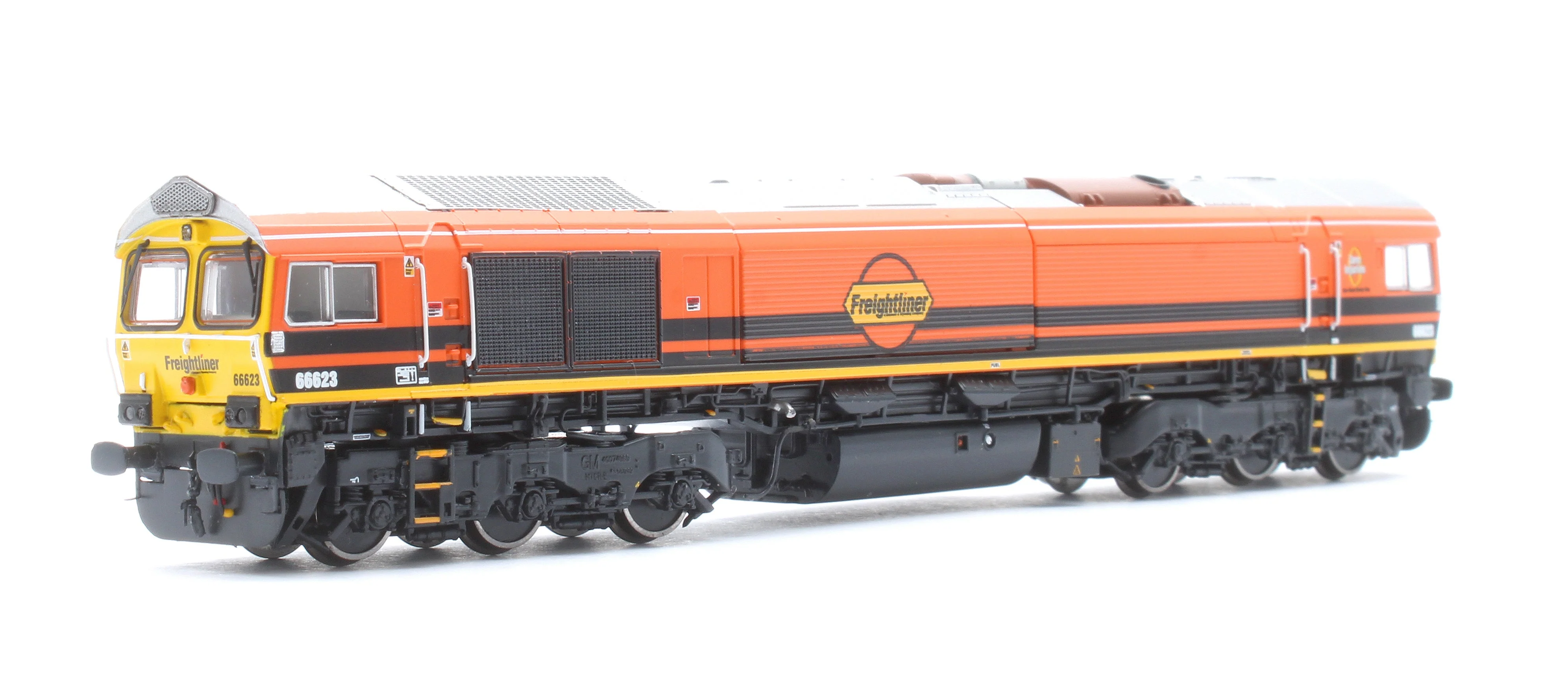 Pre-Owned RT-N66-GW-623 Class 66 66623 Freightliner Genesee & Wyoming Diesel Locomotive