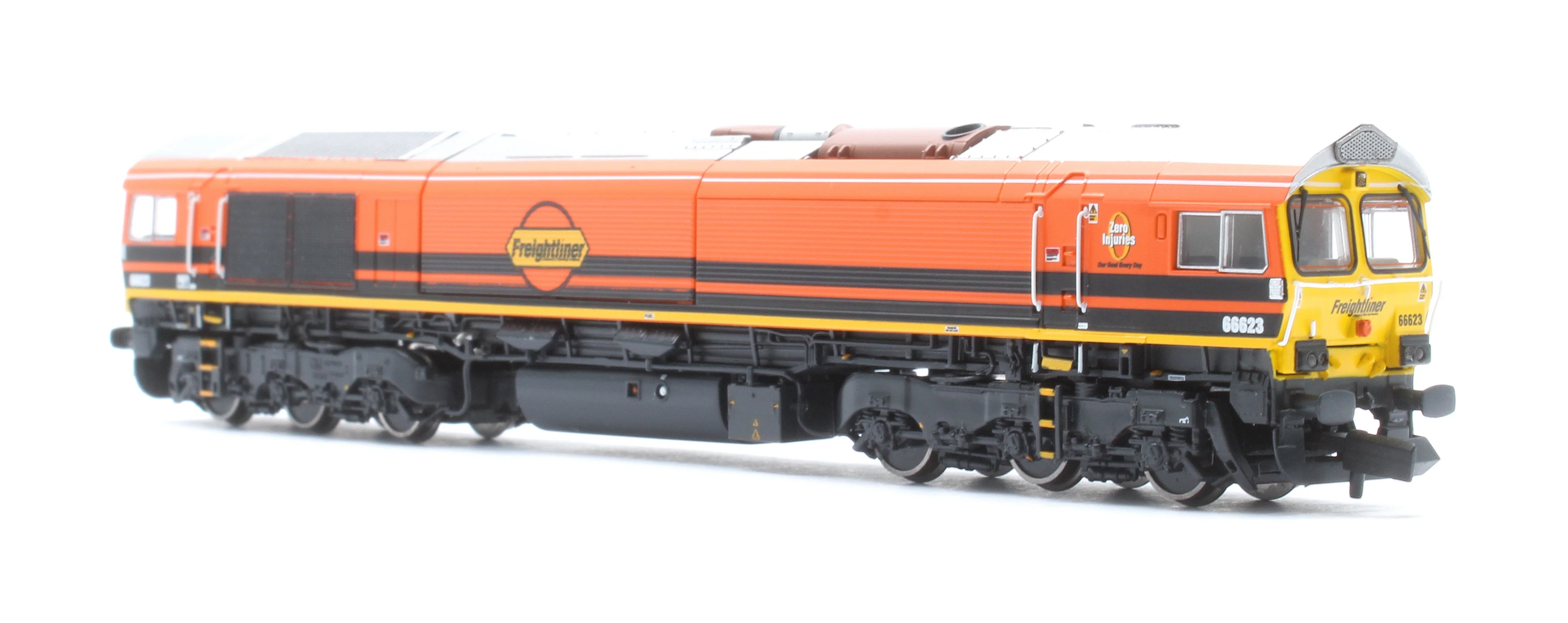 Pre-Owned RT-N66-GW-623 Class 66 66623 Freightliner Genesee & Wyoming Diesel Locomotive - Image 2