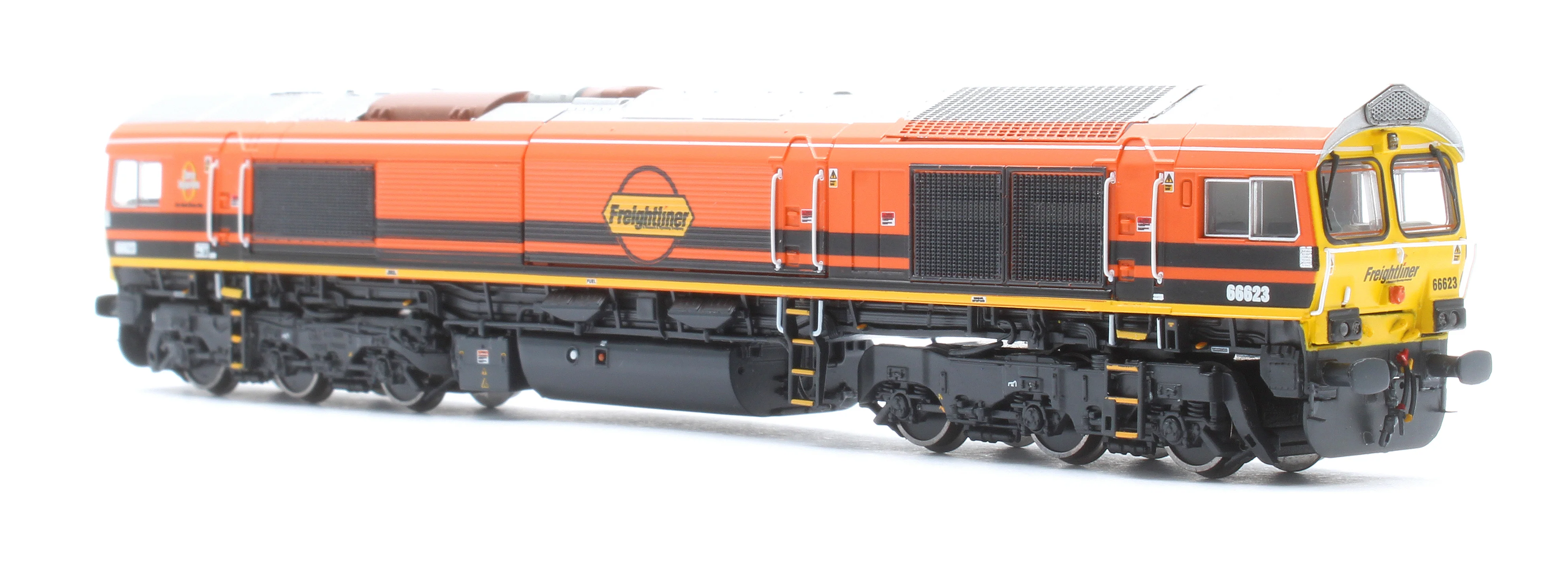 RT-N66-GW-623DCC Class 66 66623 Freightliner Genesee & Wyoming Diesel Locomotive - DCC Sound - Image 4
