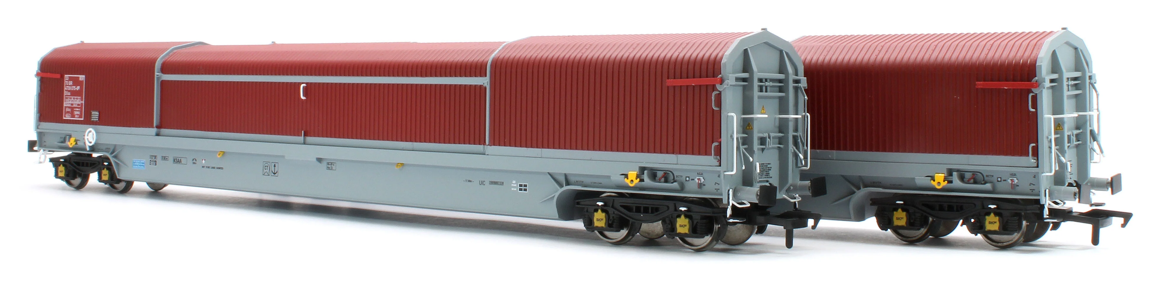RT-OO-KSA-201C KSA ‘Rover Cube’ Wagons Original Maroon & Grey Livery No. 33 70 4739 044-4 and 059-2 - Twin Pack - Image 8