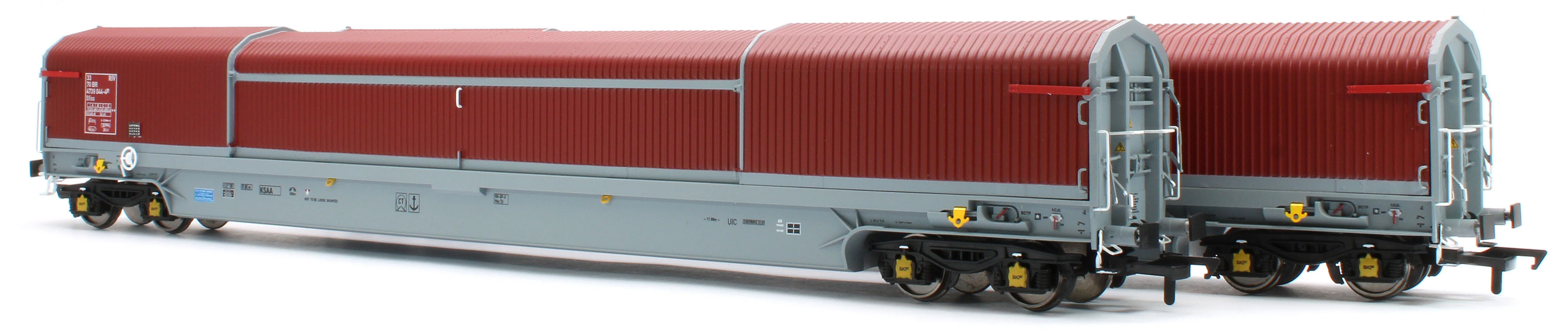 RT-OO-KSA-201D KSA ‘Rover Cube’ Wagons Original Maroon & Grey Livery No. 33 70 4739 063-4 and 075-8 - Twin Pack - Image 8