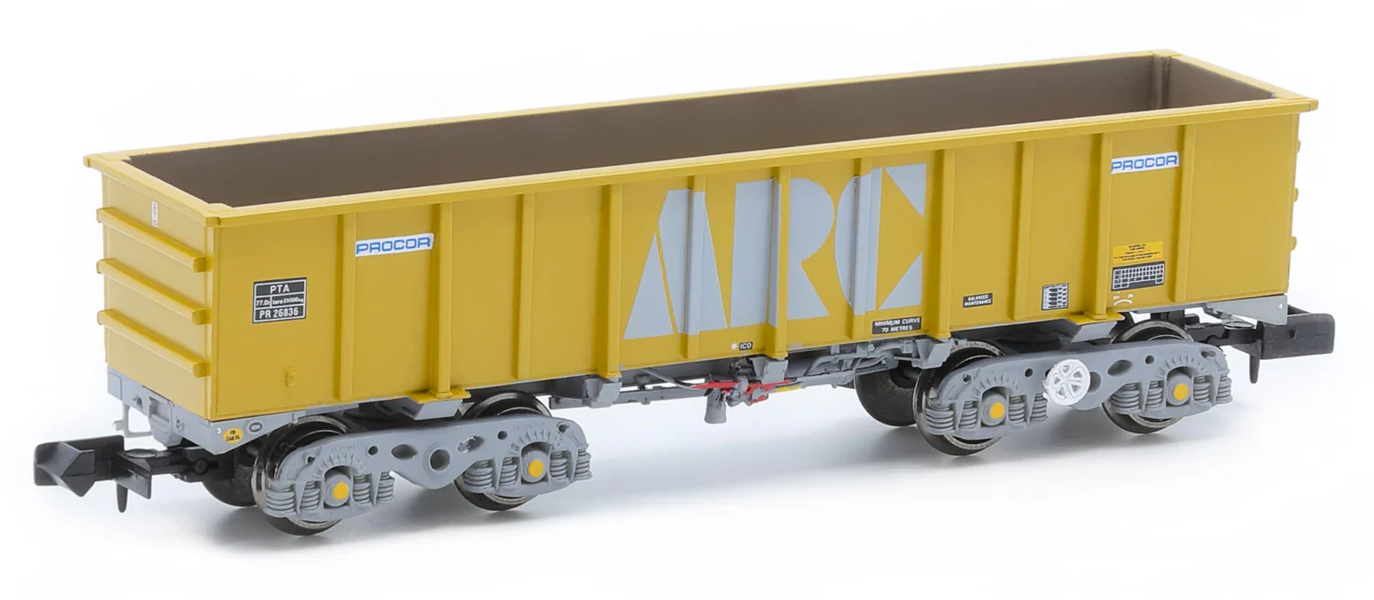 RT-PTA-AR-511A Pack of 5 PTA/JTA/JUA Aggregate Tippler Wagons ARC (Outer) - Image 2