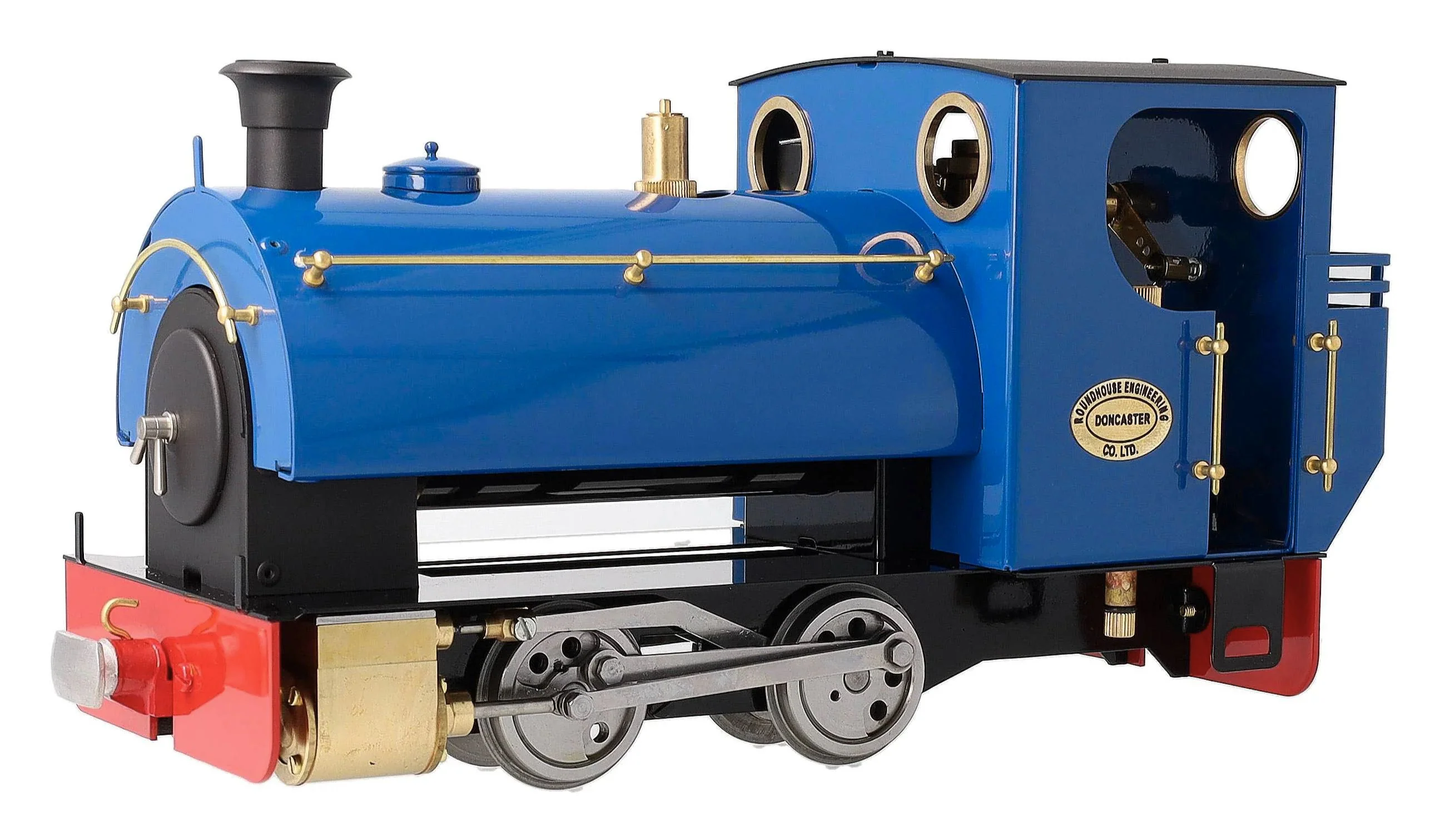 PEGGIE-DARJBLUE-45 0-4-0 Saddle Tank 'Peggie' Darjeeling Blue (Manual) Steam Locomotive