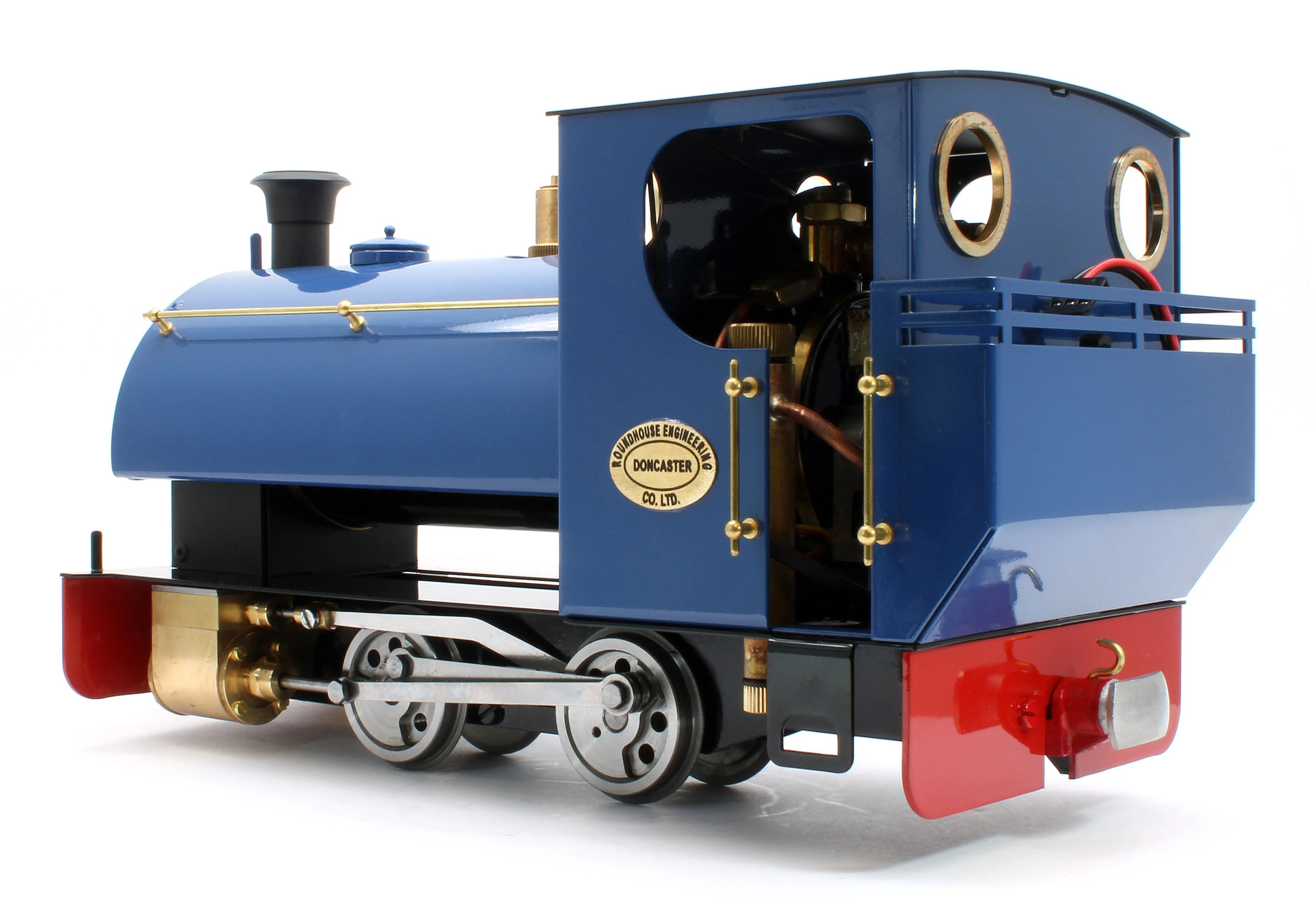 PEGGIERC-RAILS-32 0-4-0 Saddle Tank 'Peggie' Rails Blue (Radio Control) Steam Locomotive - Image 3