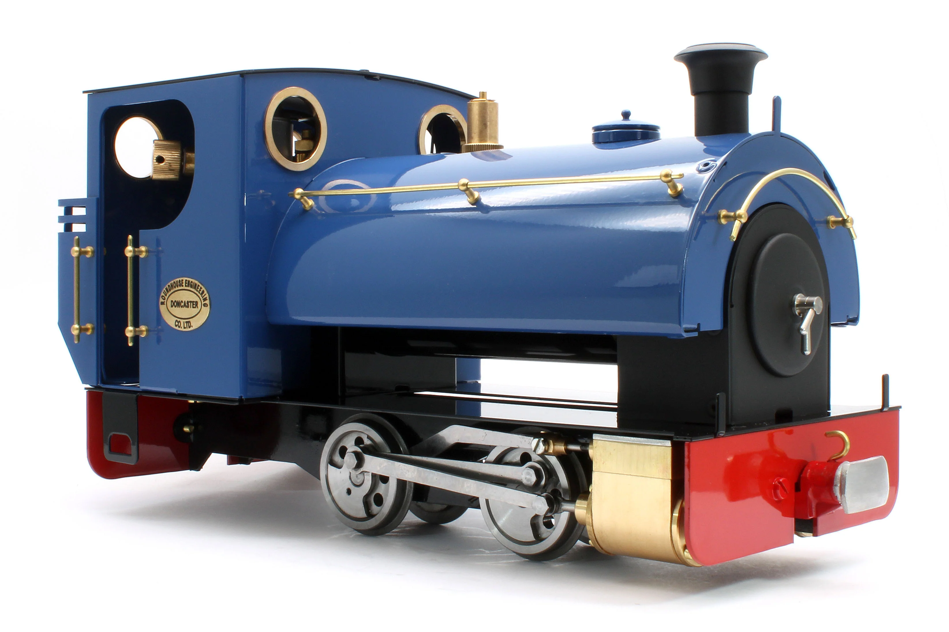 PEGGIERC-RAILS-32 0-4-0 Saddle Tank 'Peggie' Rails Blue (Radio Control) Steam Locomotive - Image 7