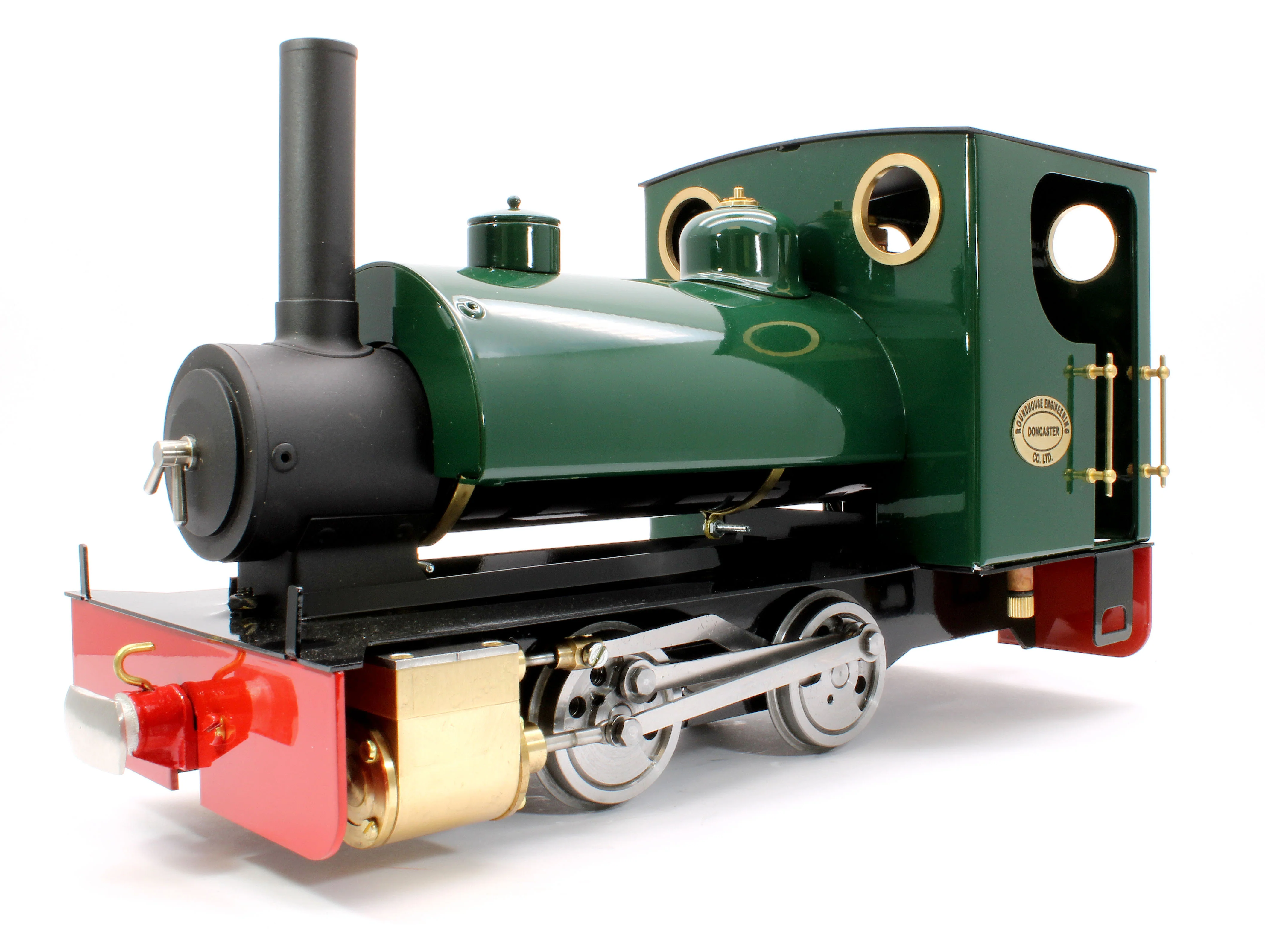 BERTIE-BRUNGREEN-NI-45 0-4-0 Saddle Tank 'Bertie' Deep Brunswick Green (Manual, Uninsulated Wheels) Steam Locomotive