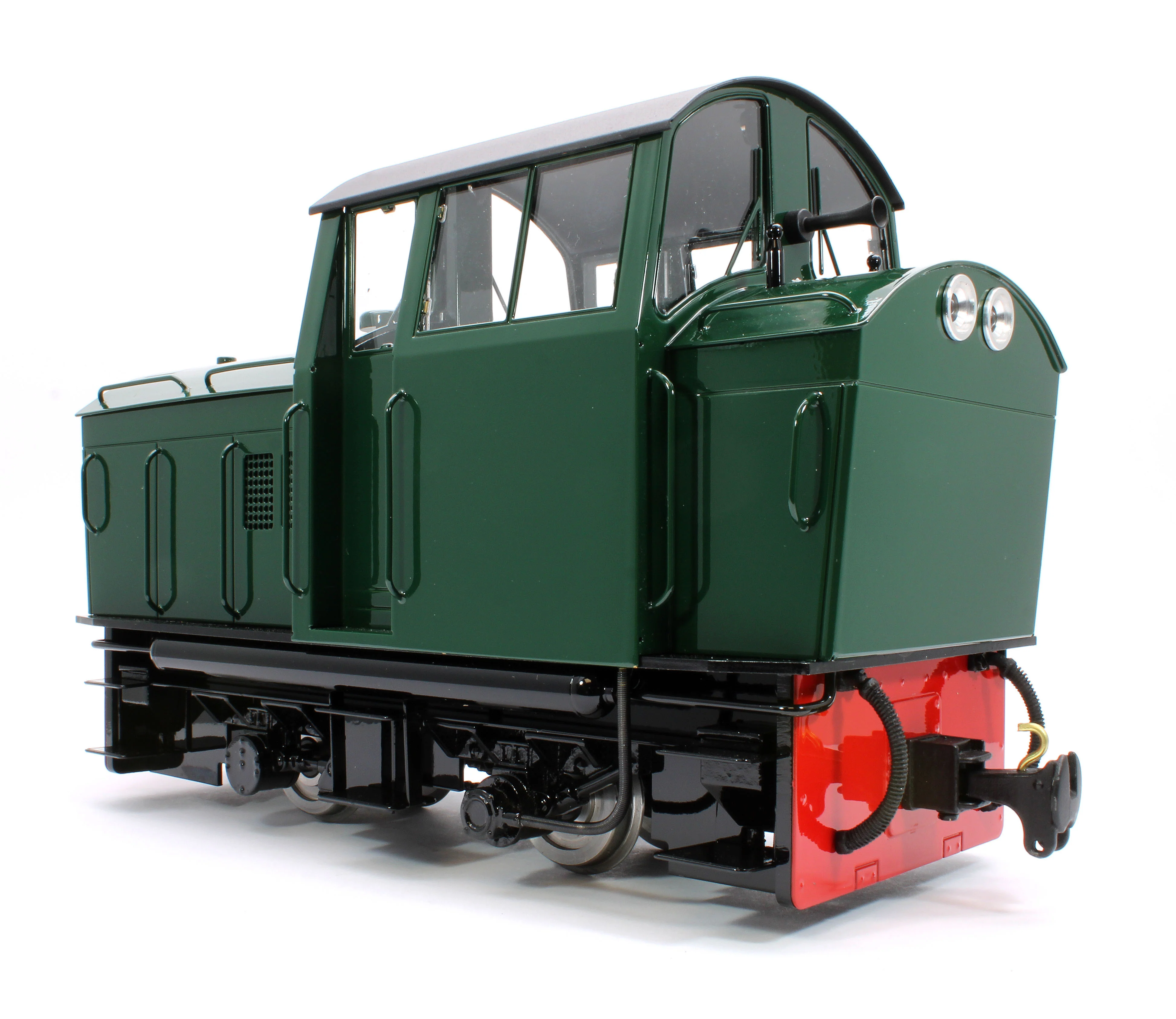 CNWS 0-4-0 'Conway Castle' Deep Brunswick Green (Radio Control, Insulated Wheels) Diesel Locomotive - With Sound - Image 3