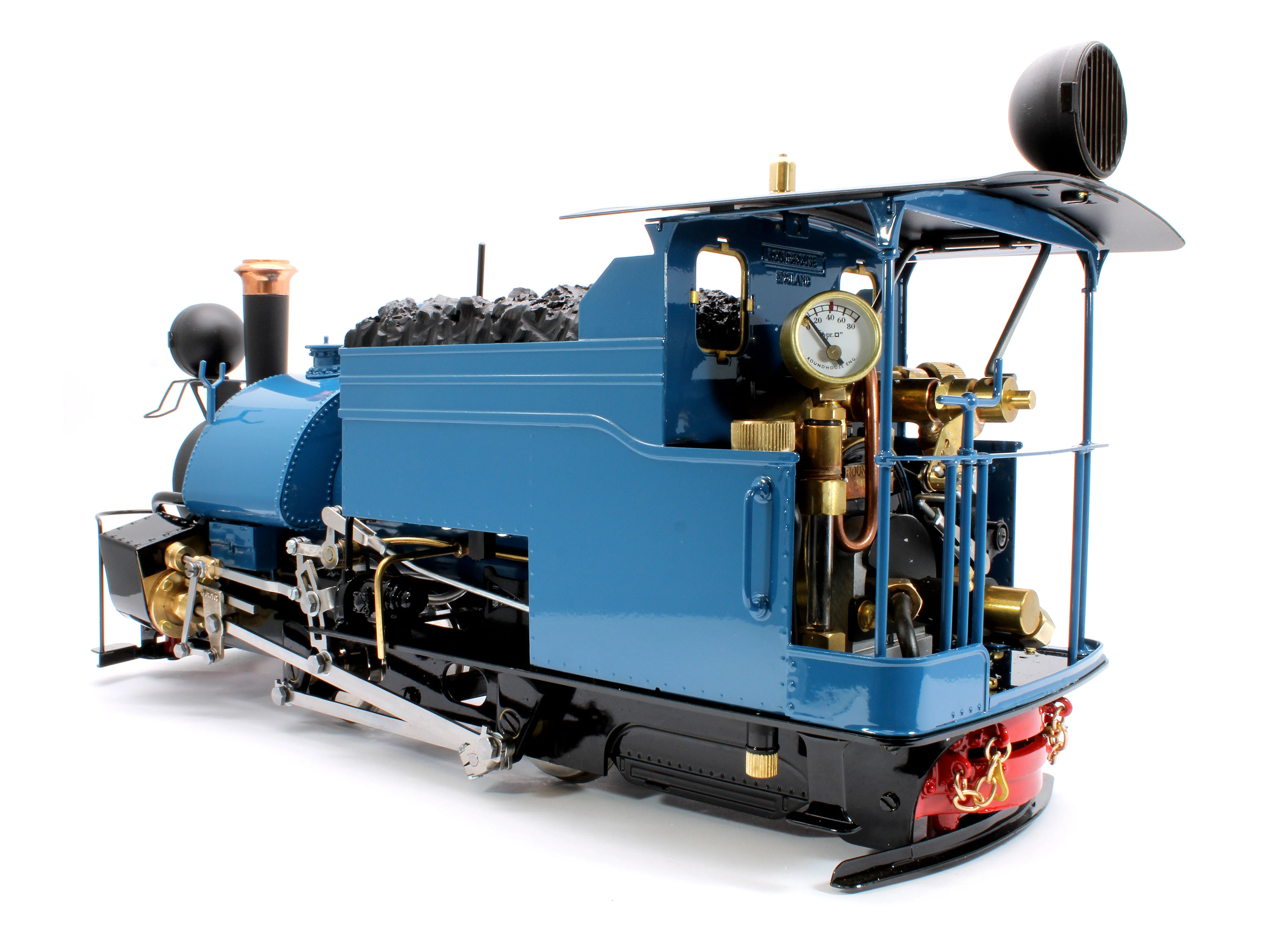 DRC-DARJBLUE-NI Class B 0-4-0 Saddle Tank Engine 'Darjeeling' Darjeeling Blue (Radio Control, Uninsulated Wheels) Steam Locomotive - Image 3