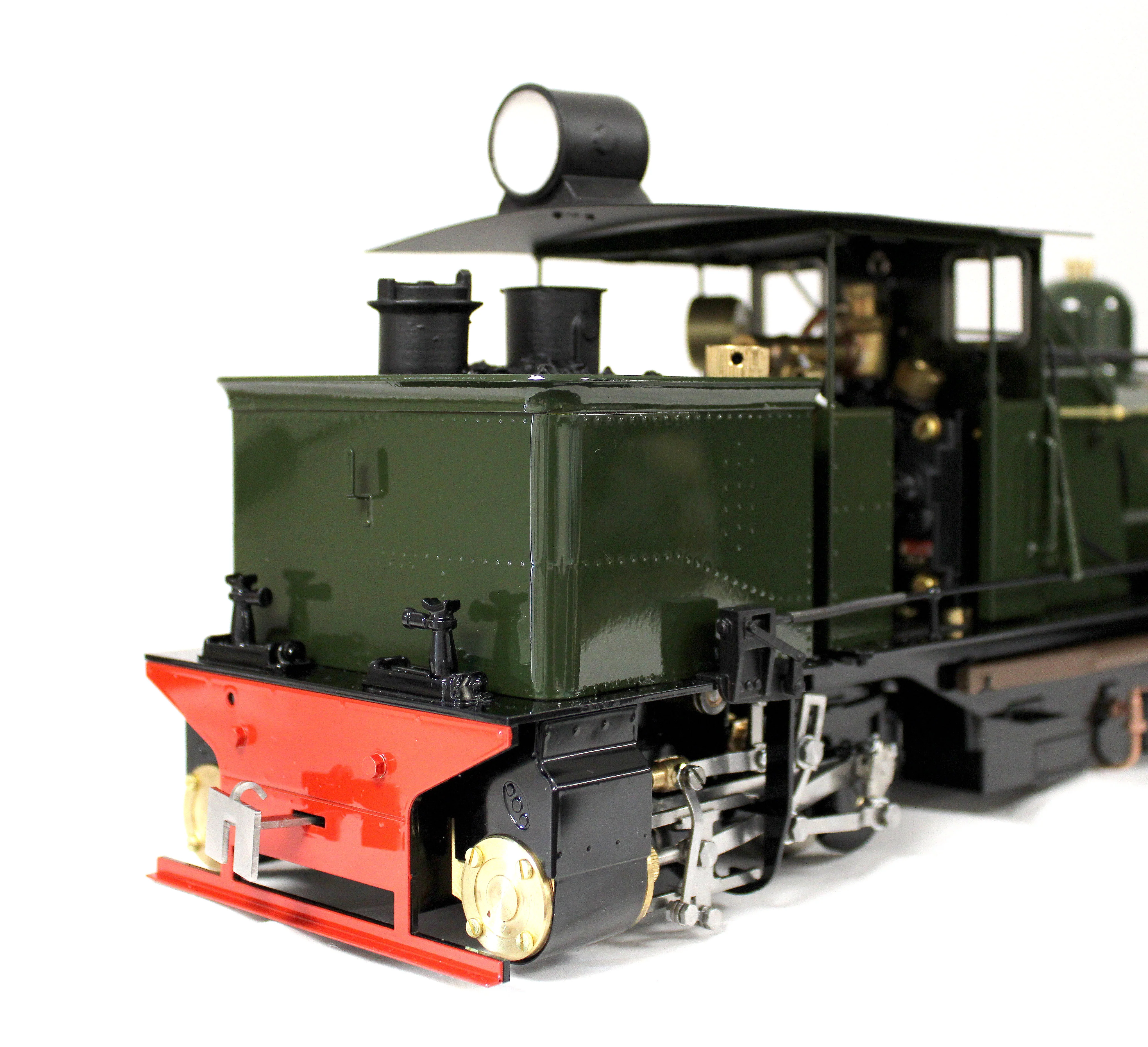 GARRC-BRONZEGREEN-I Class D 0-4-0 'Darjeeling Garratt' Deep Bronze Green (Radio Control, Insulated Wheels) Steam Locomotive - Image 6