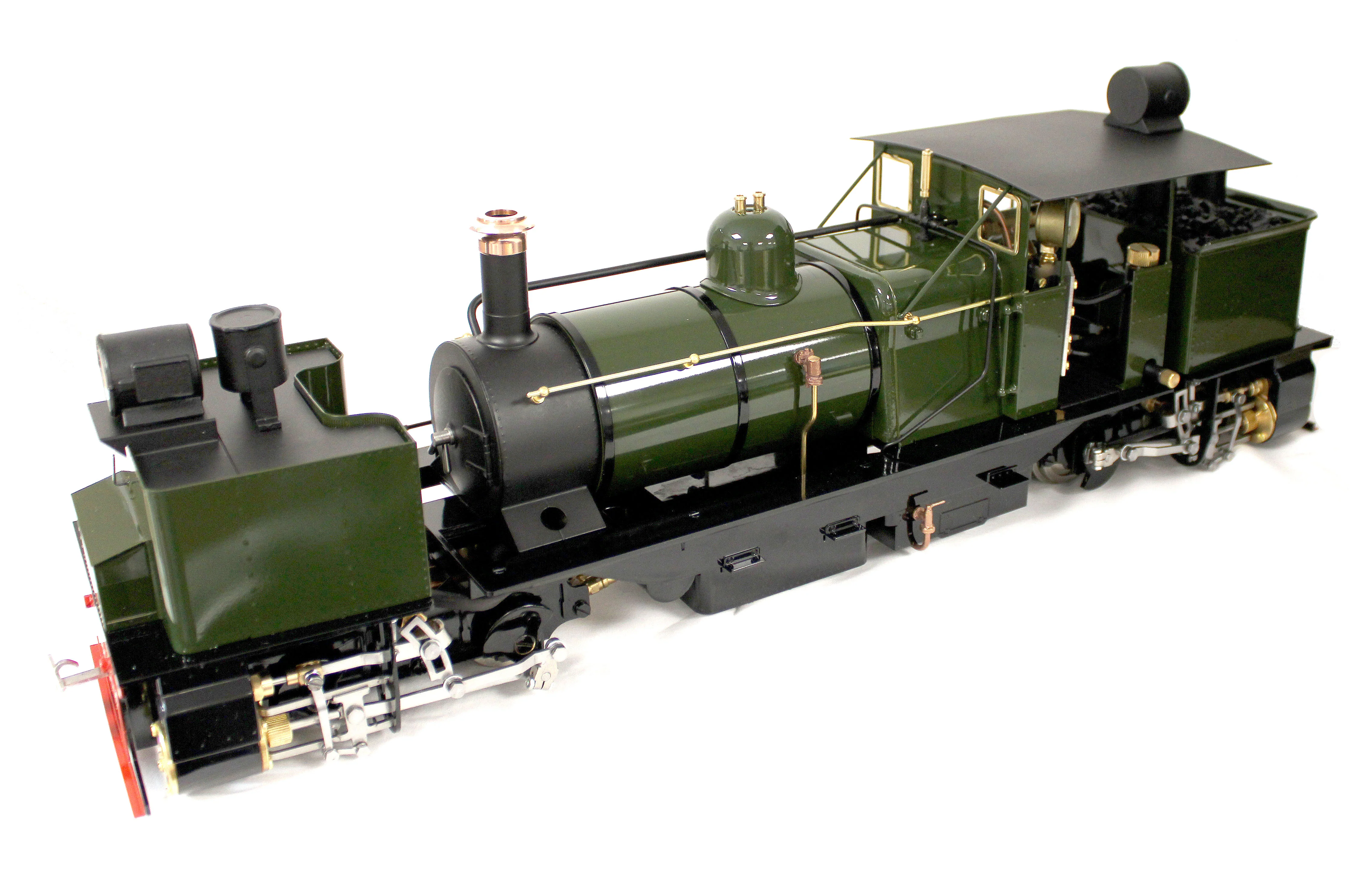 GARRC-BRONZEGREEN-I Class D 0-4-0 'Darjeeling Garratt' Deep Bronze Green (Radio Control, Insulated Wheels) Steam Locomotive - Image 7