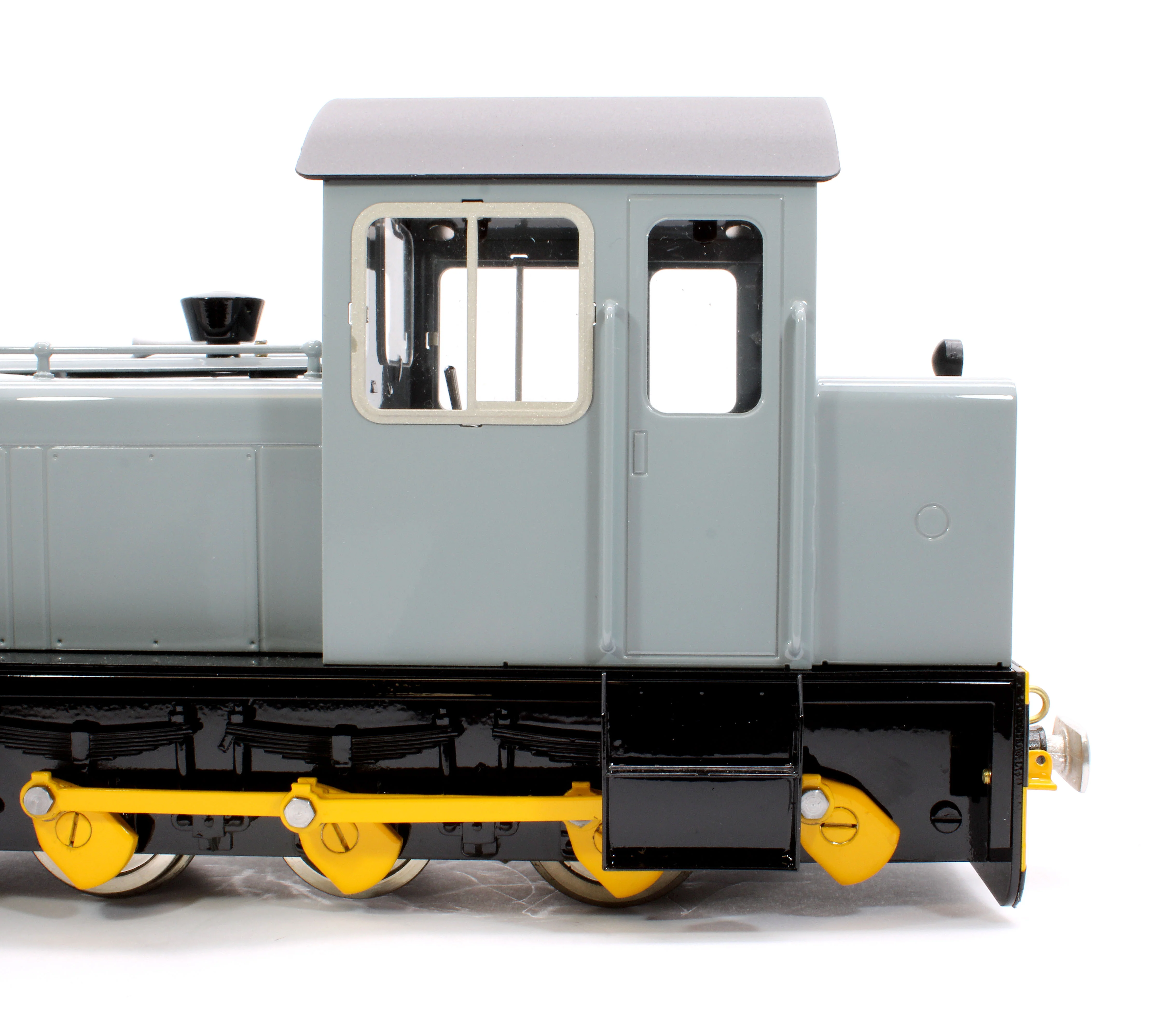 HCWS-WDGREY-I 0-6-0 'Harlech Castle MK.1' WD Grey (Radio Control, Insulated Wheels) Diesel Locomotive - With Sound - Image 8