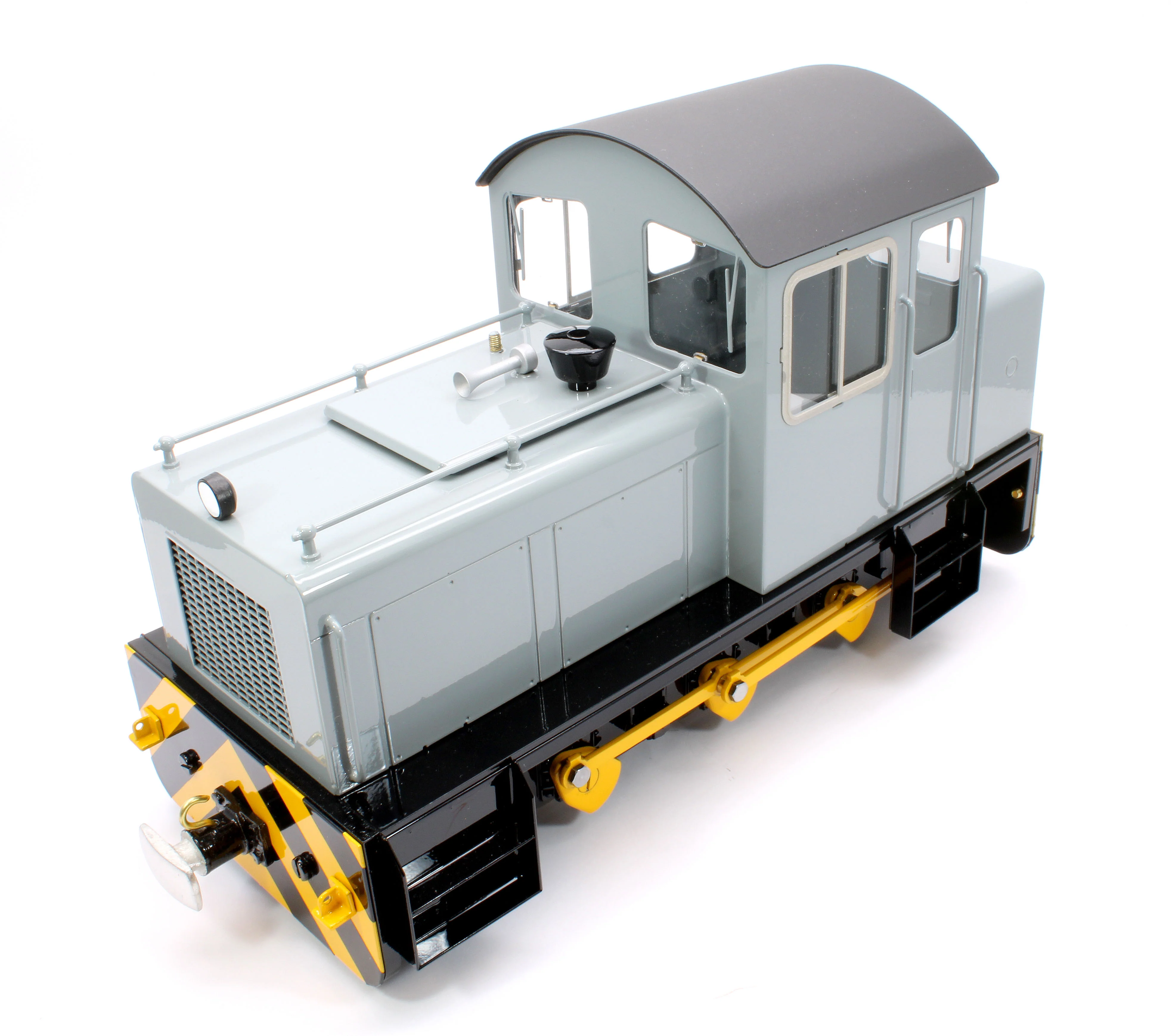HCWS-WDGREY-I 0-6-0 'Harlech Castle MK.1' WD Grey (Radio Control, Insulated Wheels) Diesel Locomotive - With Sound - Image 9