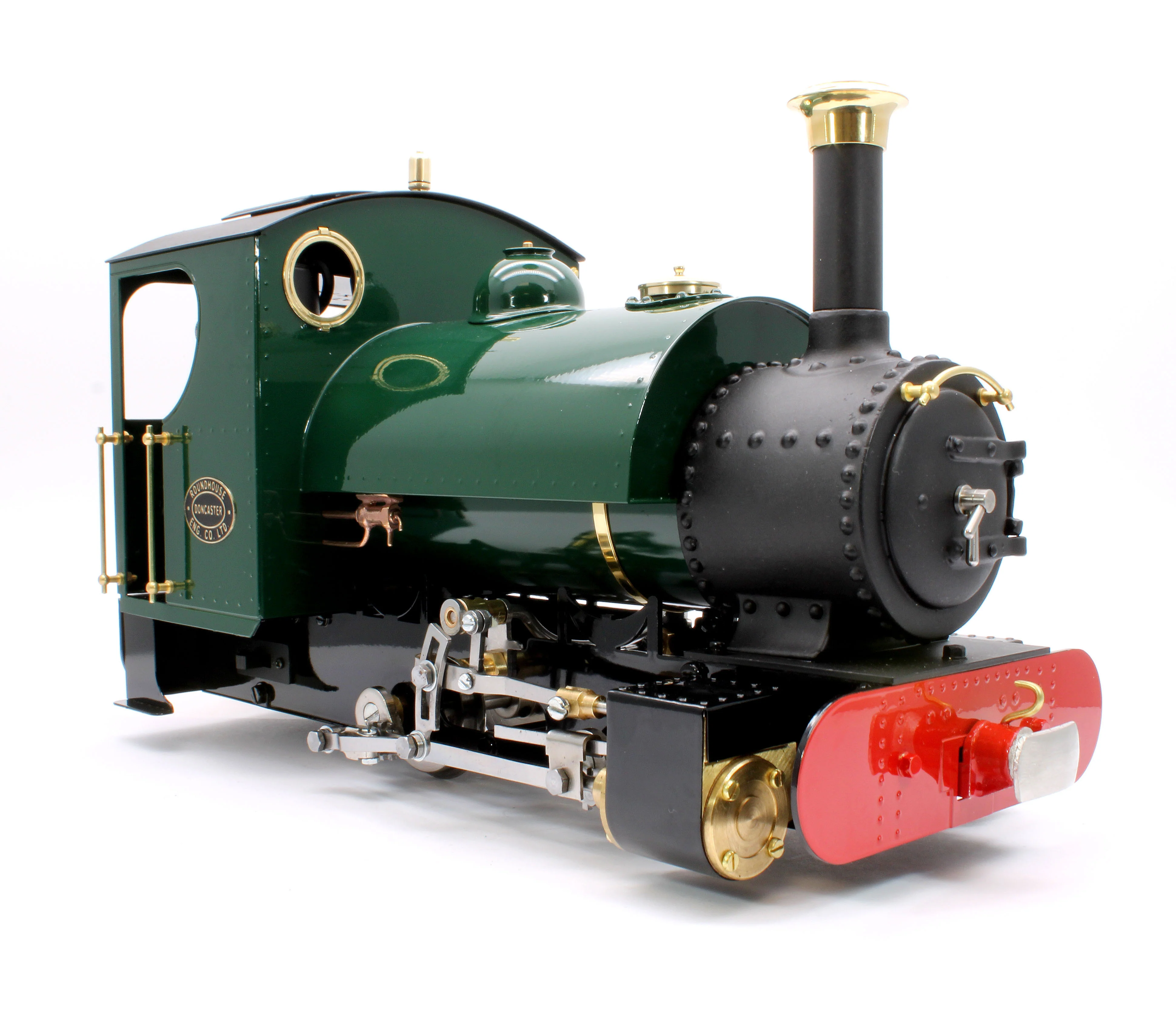 KRC-BRUNGREEN-NI 0-4-0 Saddle Tank 'Katie' Deep Brunswick Green (Radio Control, Uninsulated Wheels) Steam Locomotive - Image 4