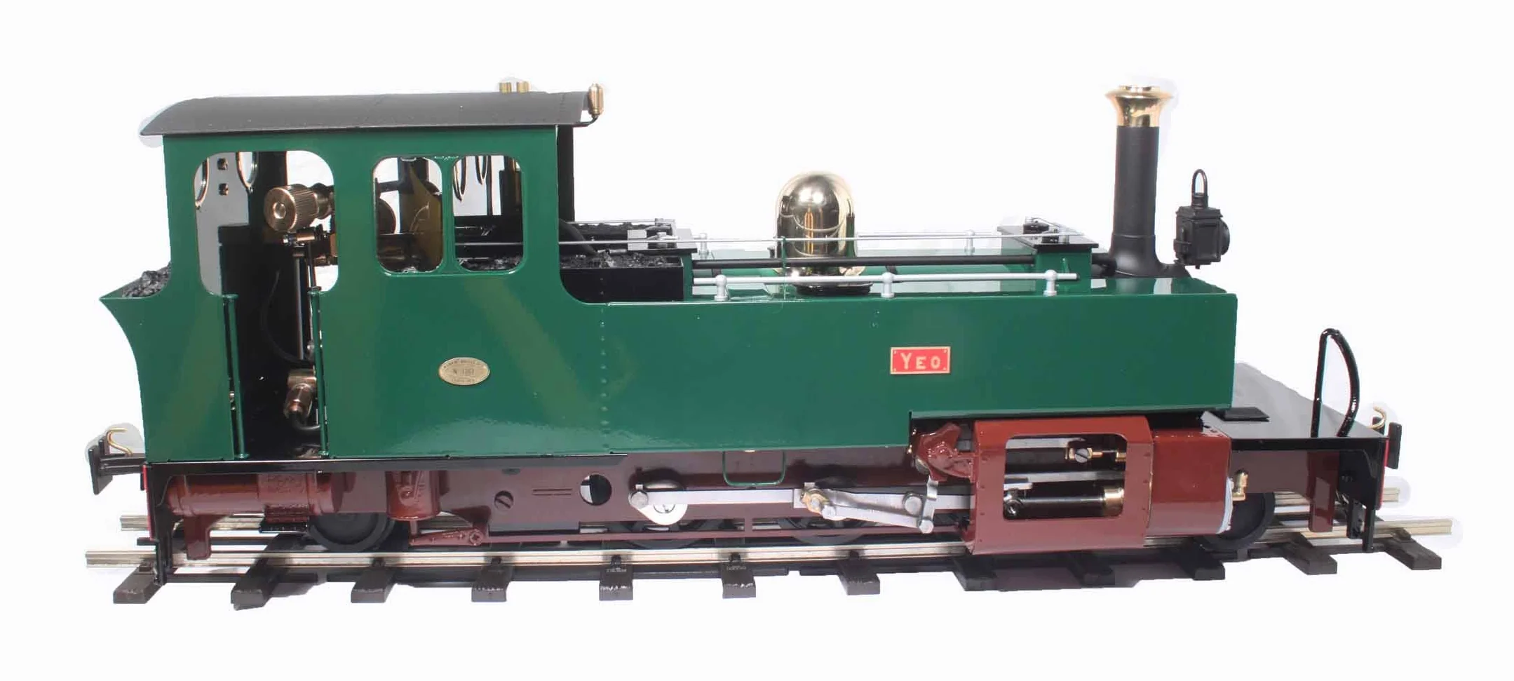 LBRC 2-6-2 Lynton & Barnstaple 'YEO' (Radio Control) Steam Locomotive - Image 4