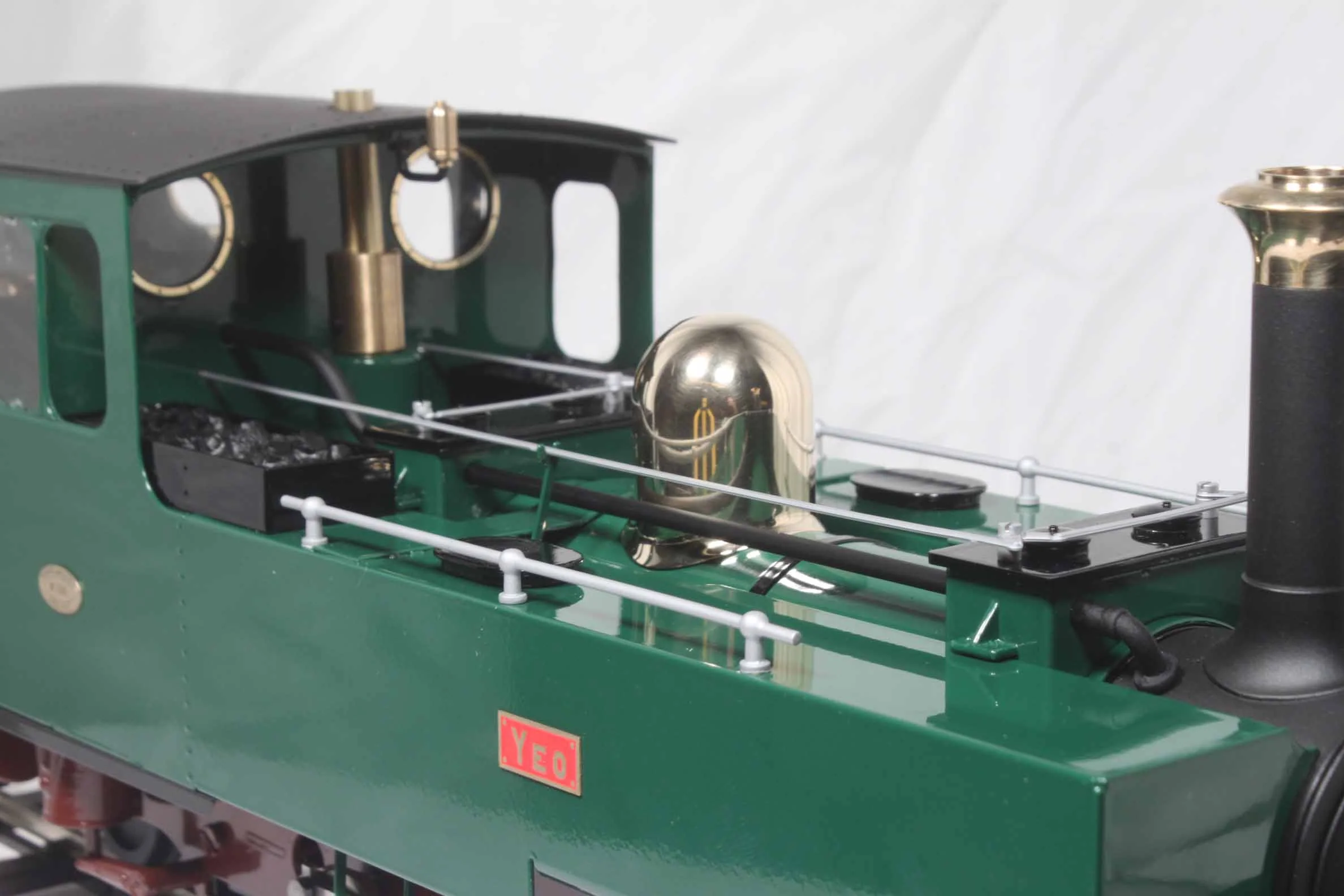 LBRC 2-6-2 Lynton & Barnstaple 'YEO' (Radio Control) Steam Locomotive - Image 5