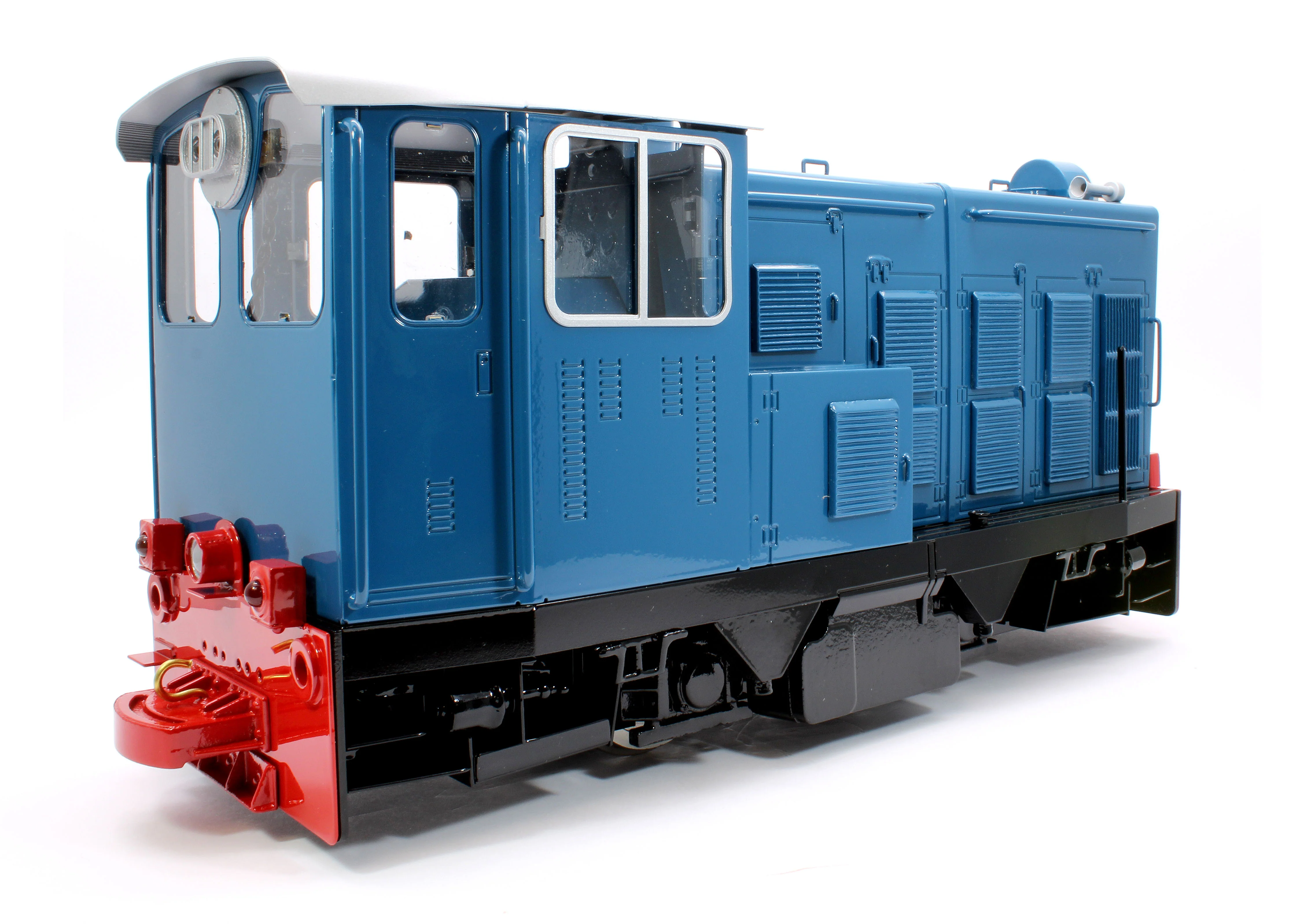 NDM-DARJBLUE-I 0-4-0 'Darjeeling NDM-6' Darjeeling Blue (Radio Control, Insulated Wheels) Diesel Locomotive - Image 4