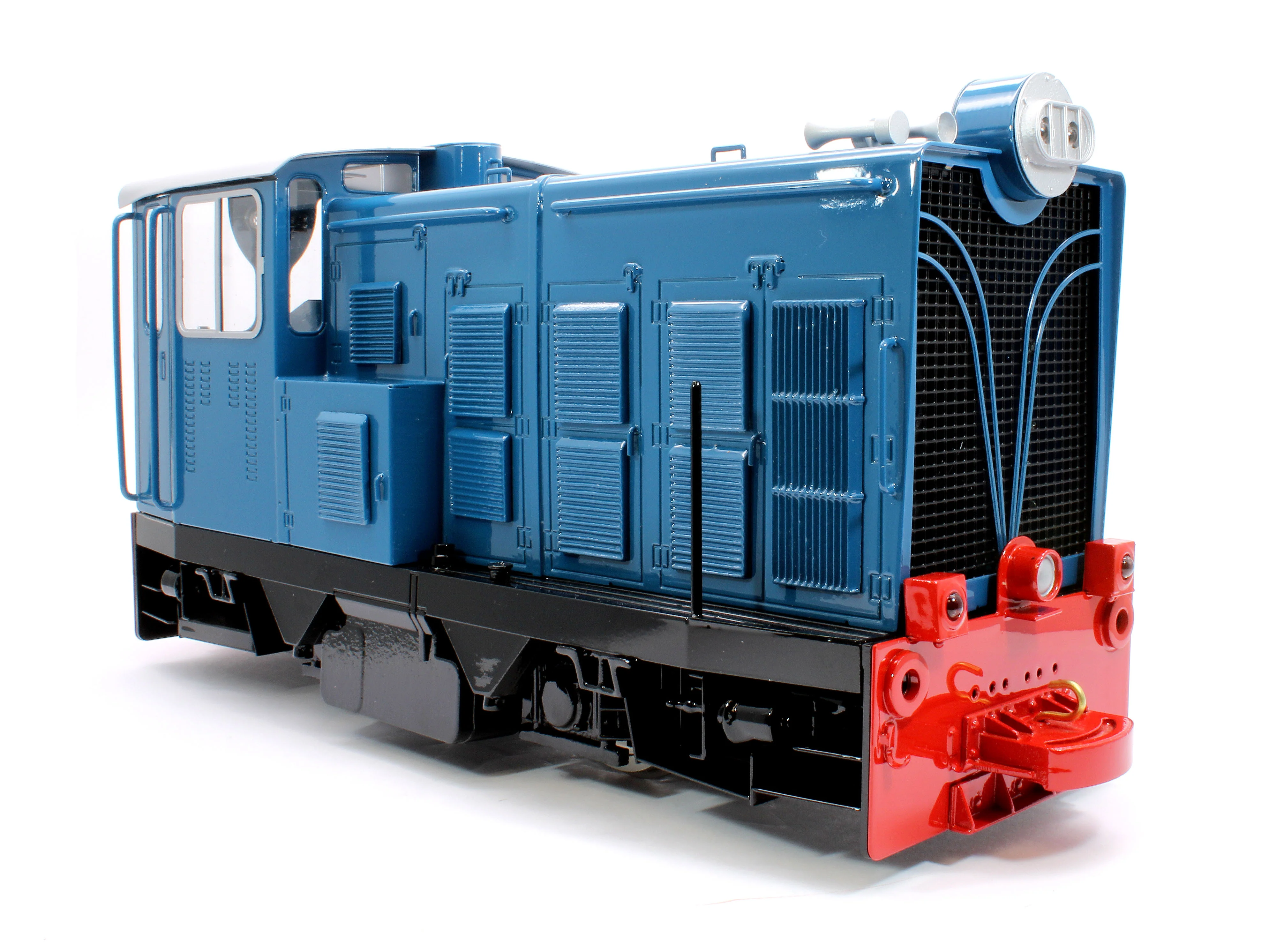 NDM-DARJBLUE-I 0-4-0 'Darjeeling NDM-6' Darjeeling Blue (Radio Control, Insulated Wheels) Diesel Locomotive - Image 7