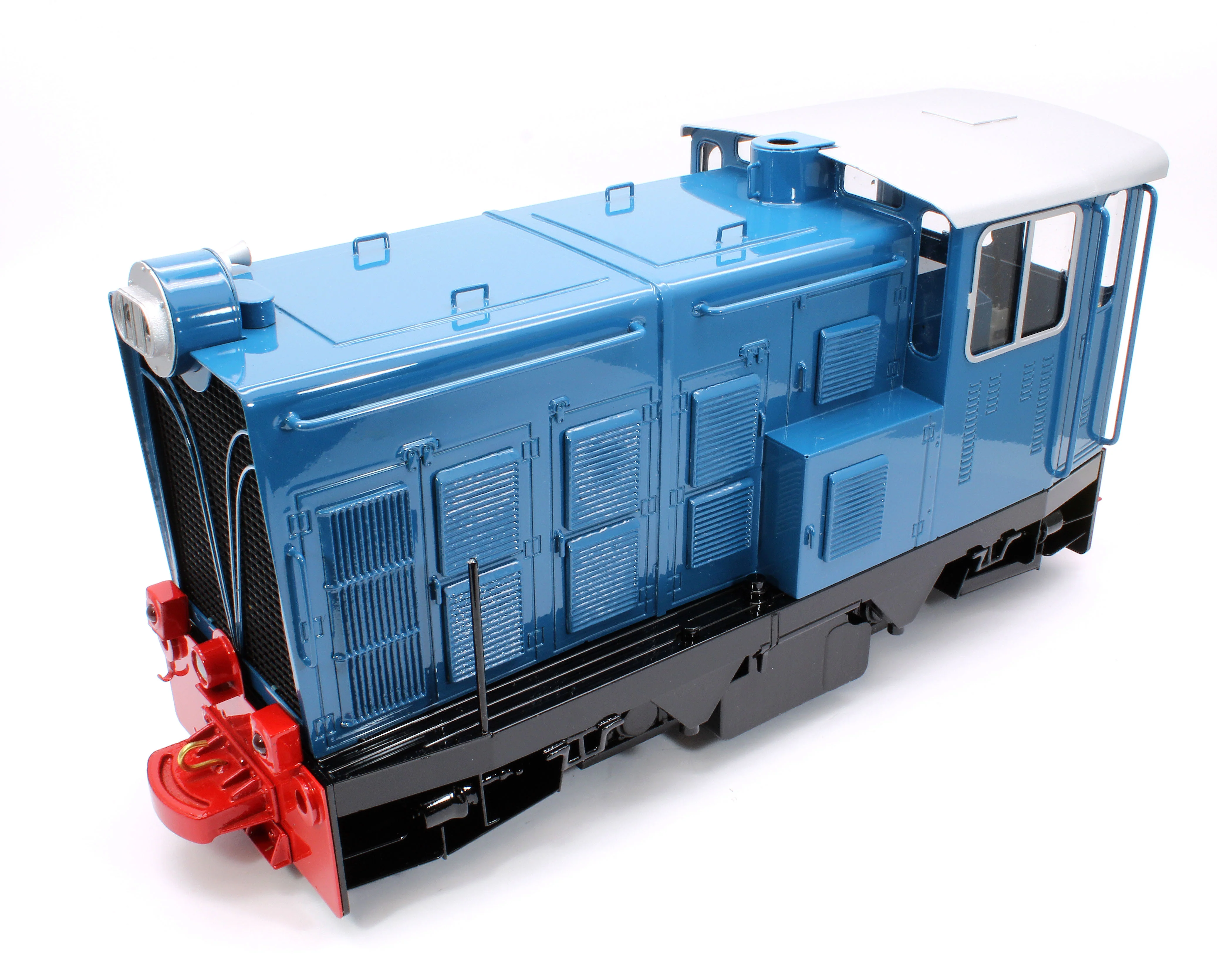 NDM-DARJBLUE-I 0-4-0 'Darjeeling NDM-6' Darjeeling Blue (Radio Control, Insulated Wheels) Diesel Locomotive - Image 9