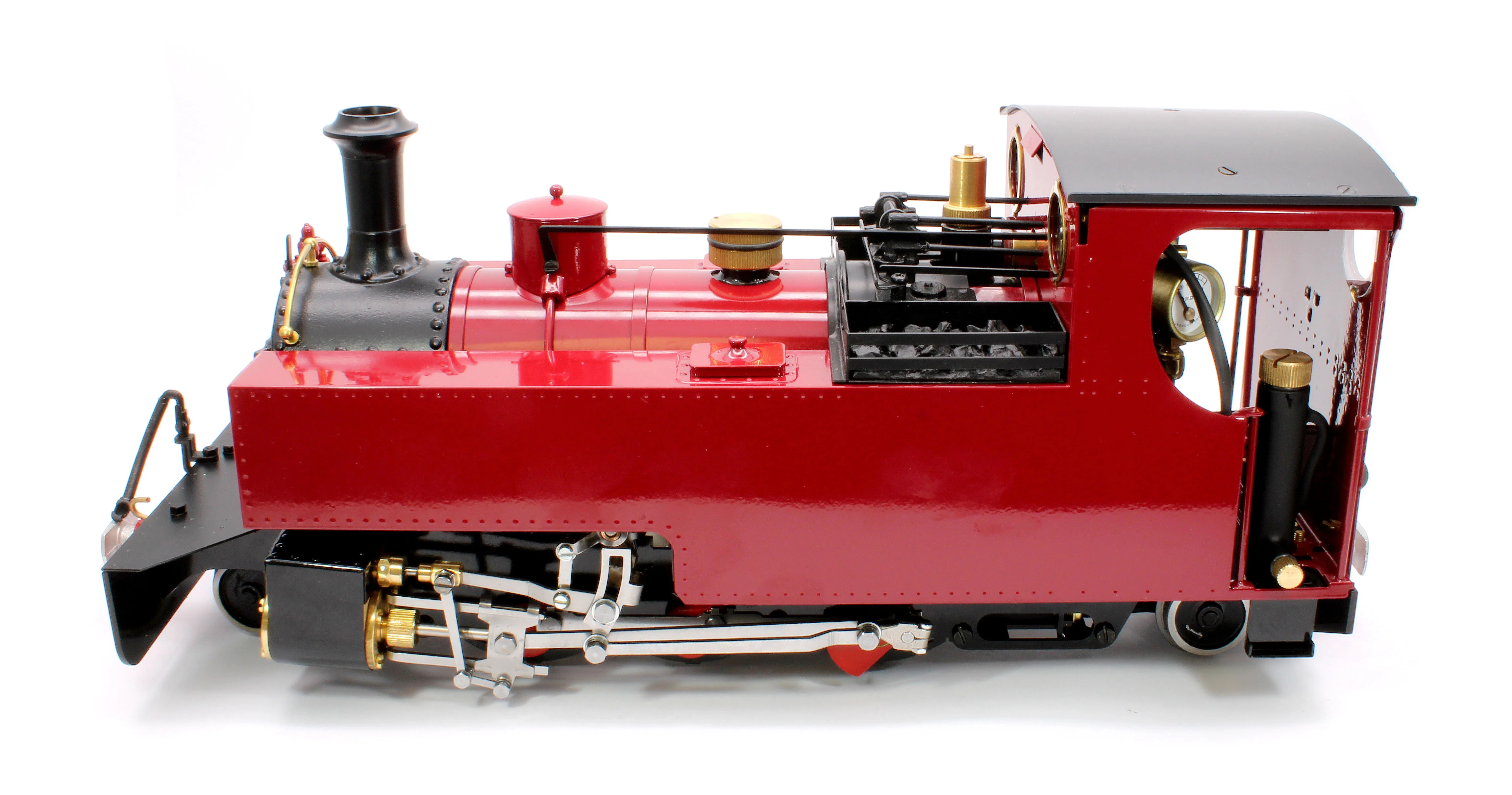 RRC-MAROON-I 2-6-2 Side Tank Engine 'Russell' Maroon (Radio Control, Insulated Wheels) Steam Locomotive - Image 9