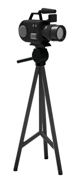 RRM010 OO Gauge Video Cameras (Pack of 4) - Unpainted