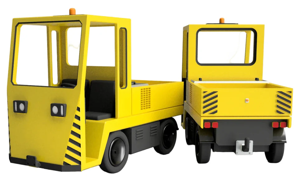 RRM012 N Gauge Utility Tugs (Pack of 2) - Unpainted Model Kit
