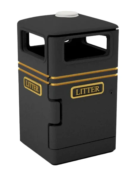 RRM058 N Gauge Litter Bins (Pack of 10) - Unpainted Model Kit
