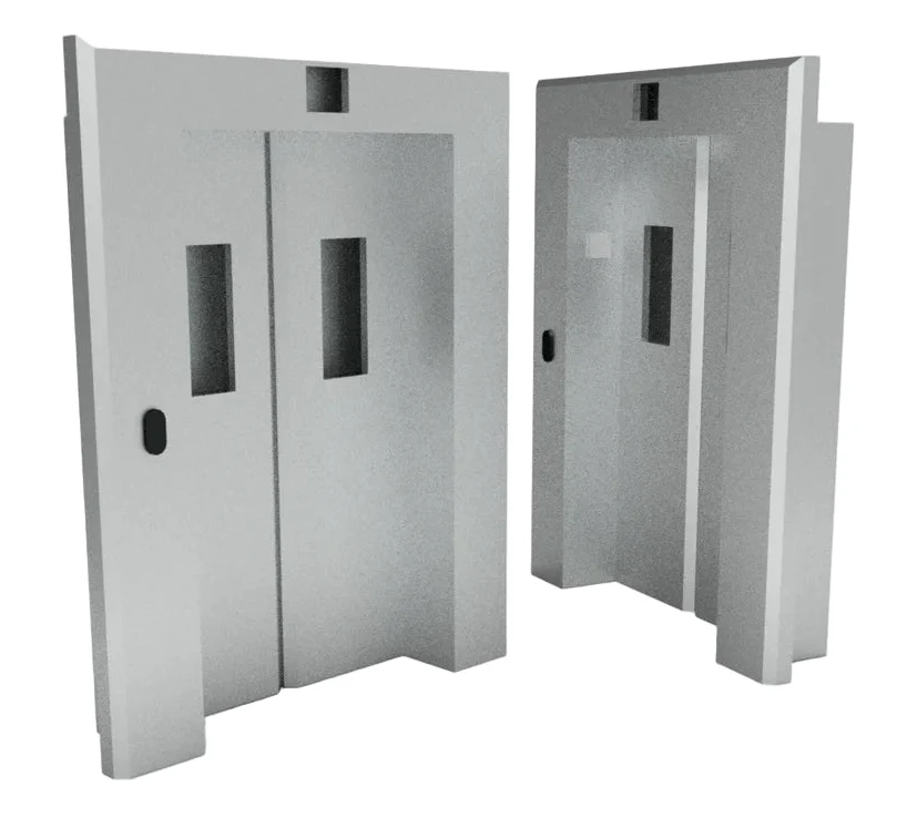 RRM082 OO Gauge Elevator Doors (Pack of 2) - Unpainted