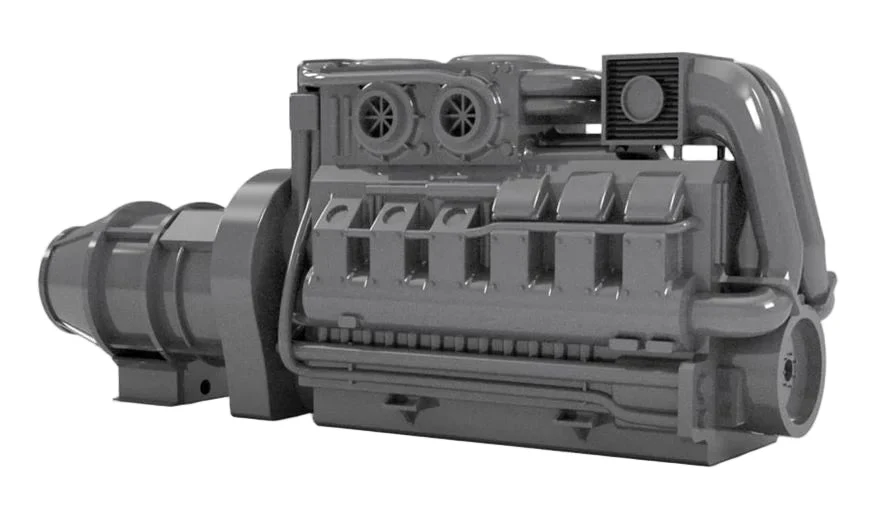 RRM098 OO Gauge Class 43 Engine (Single Pack) - Unpainted Model Kit
