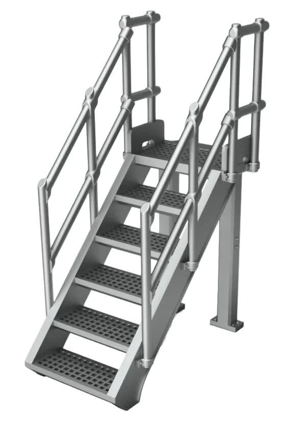 RRM127 N Gauge Access Steps (V1.5) (Pack of 4) - Unpainted Model Kit