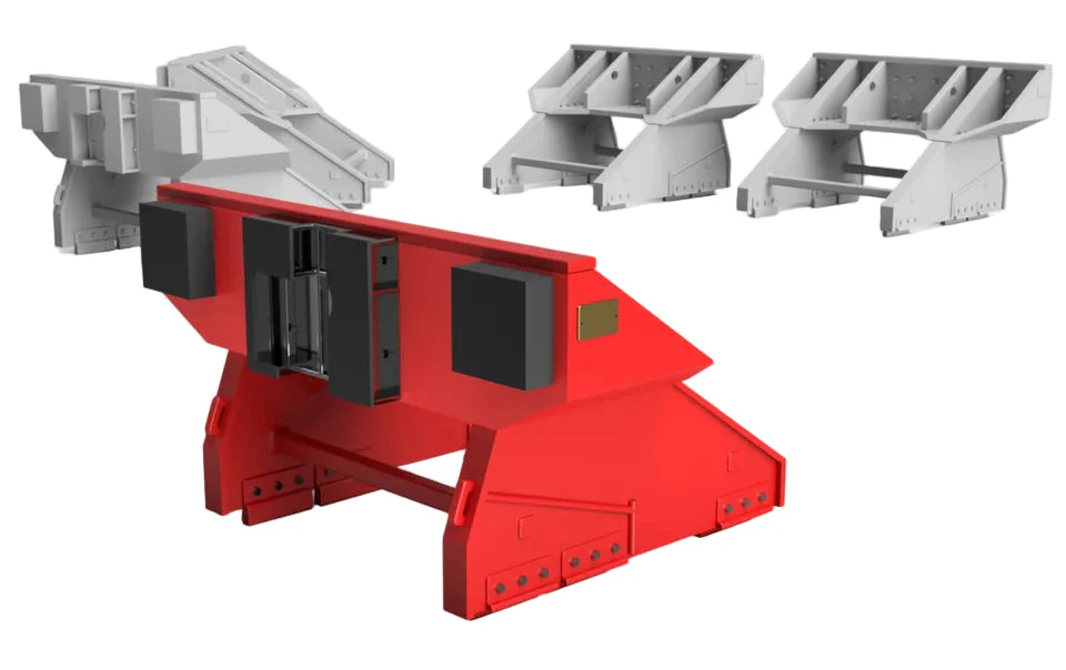 RRM150 N Gauge Rawie Buffer Stop V2 (Pack of 5) - Unpainted Model Kit