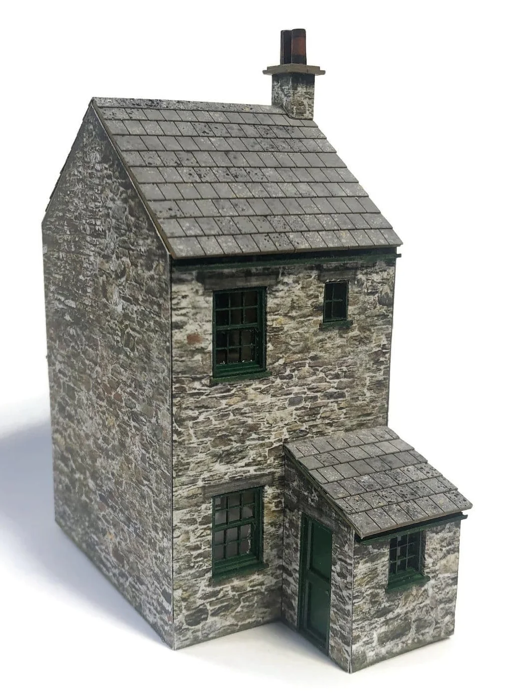 KX066-OO-A OO Period Terraced Shop (Left Side Door) Model Kit - Image 3