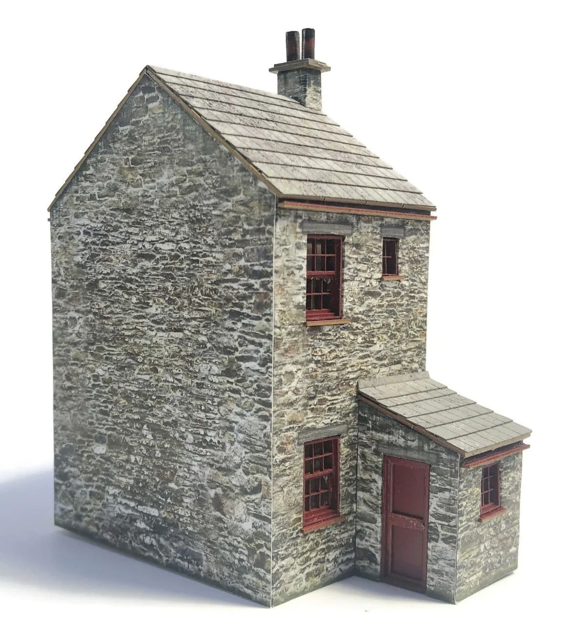 KX067 OO Terraced House / Cottage Model Kit - Image 4