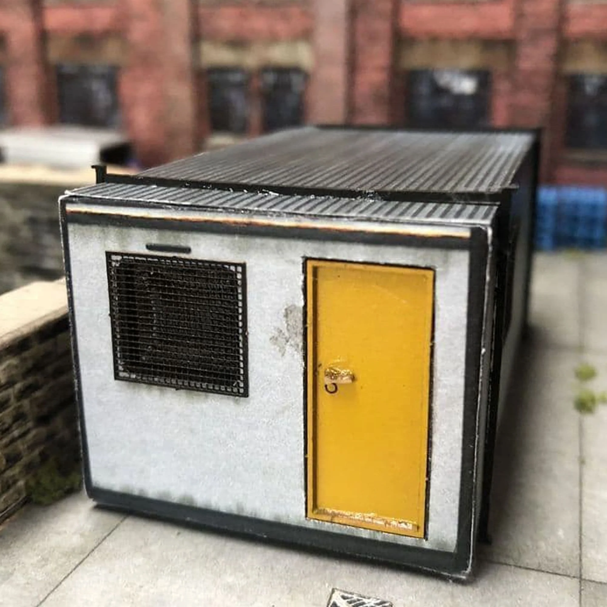 KX068 OO 20ft Portakabin / Portable Office Model Kit - Image 4