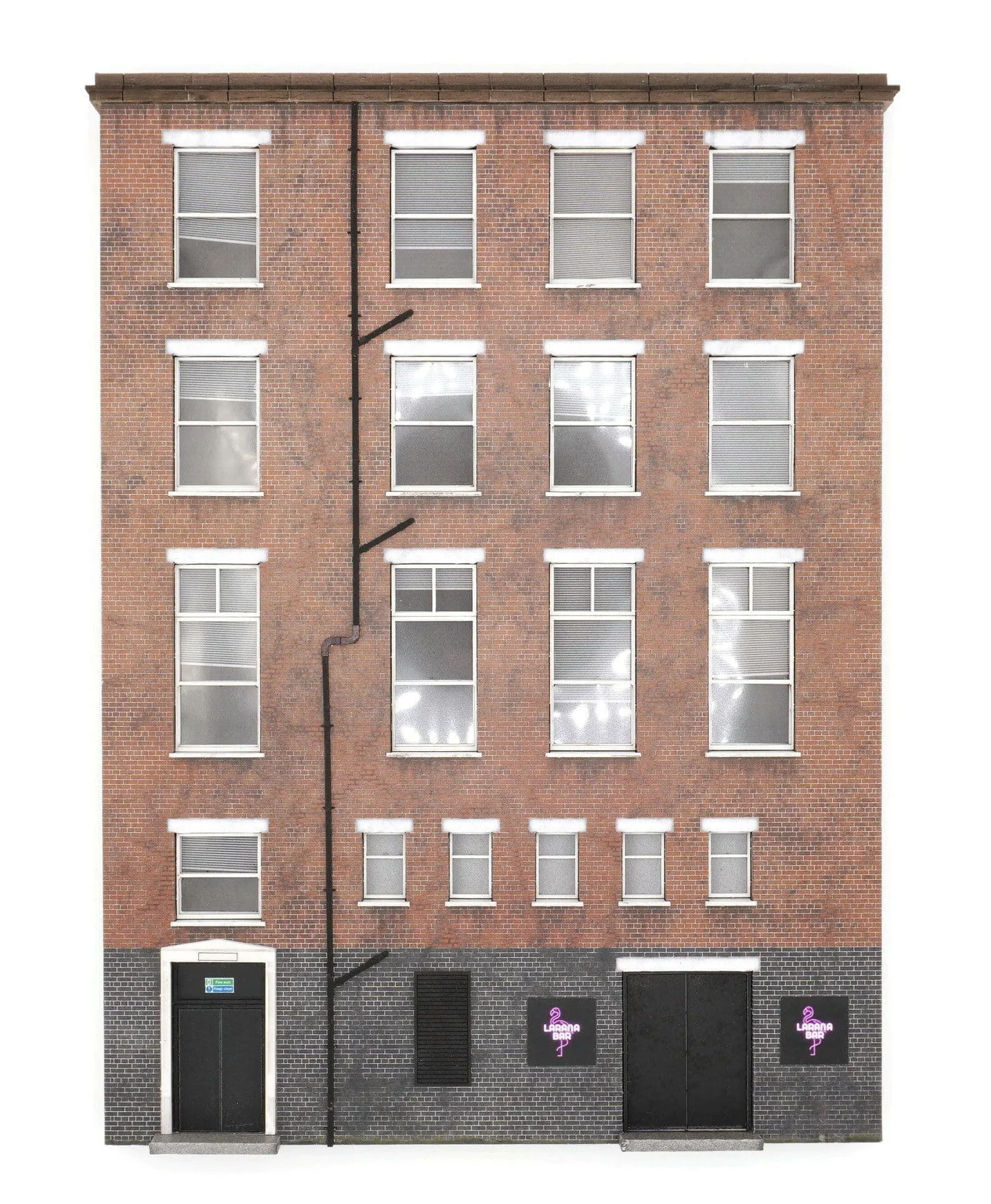 KX114 Low Relief Nightclub & Offices Model Kit