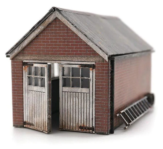 KX117 OO/HO 1960's Domestic Garage Model Kit