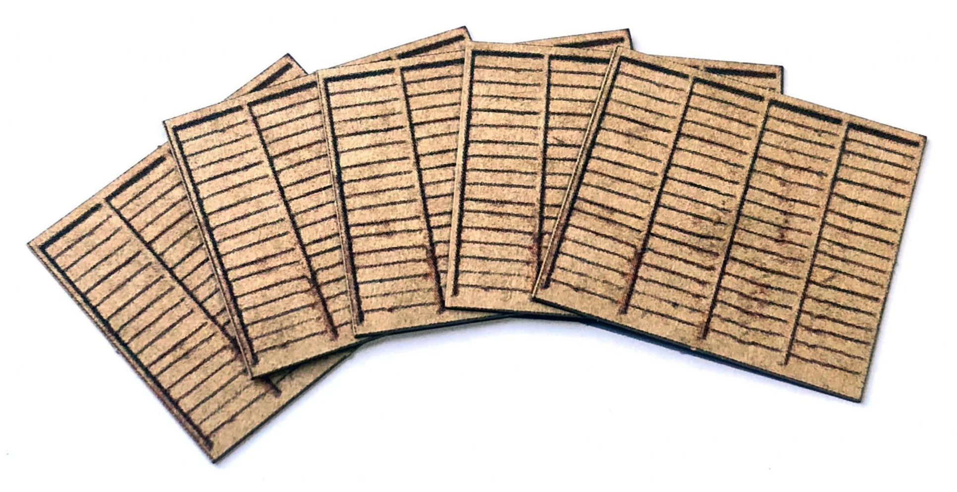 LX155 OO/HO 6ft Fence Panels Model Kit