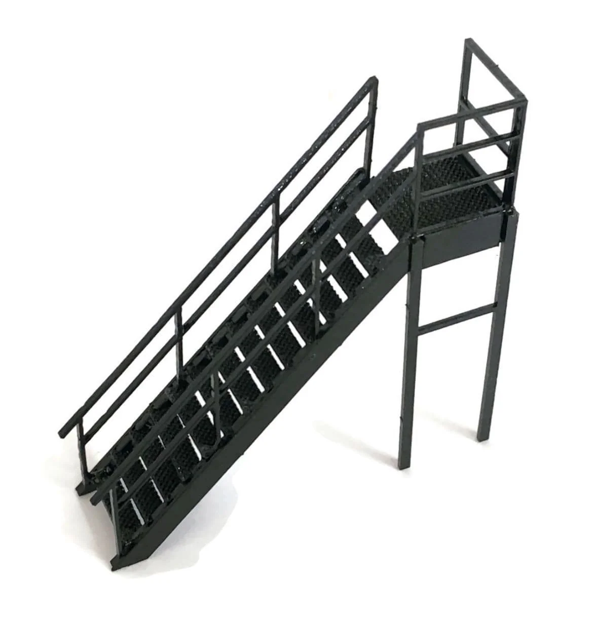 LX245 Laser Cut Steel Staircase / Fire Escape Model Kit