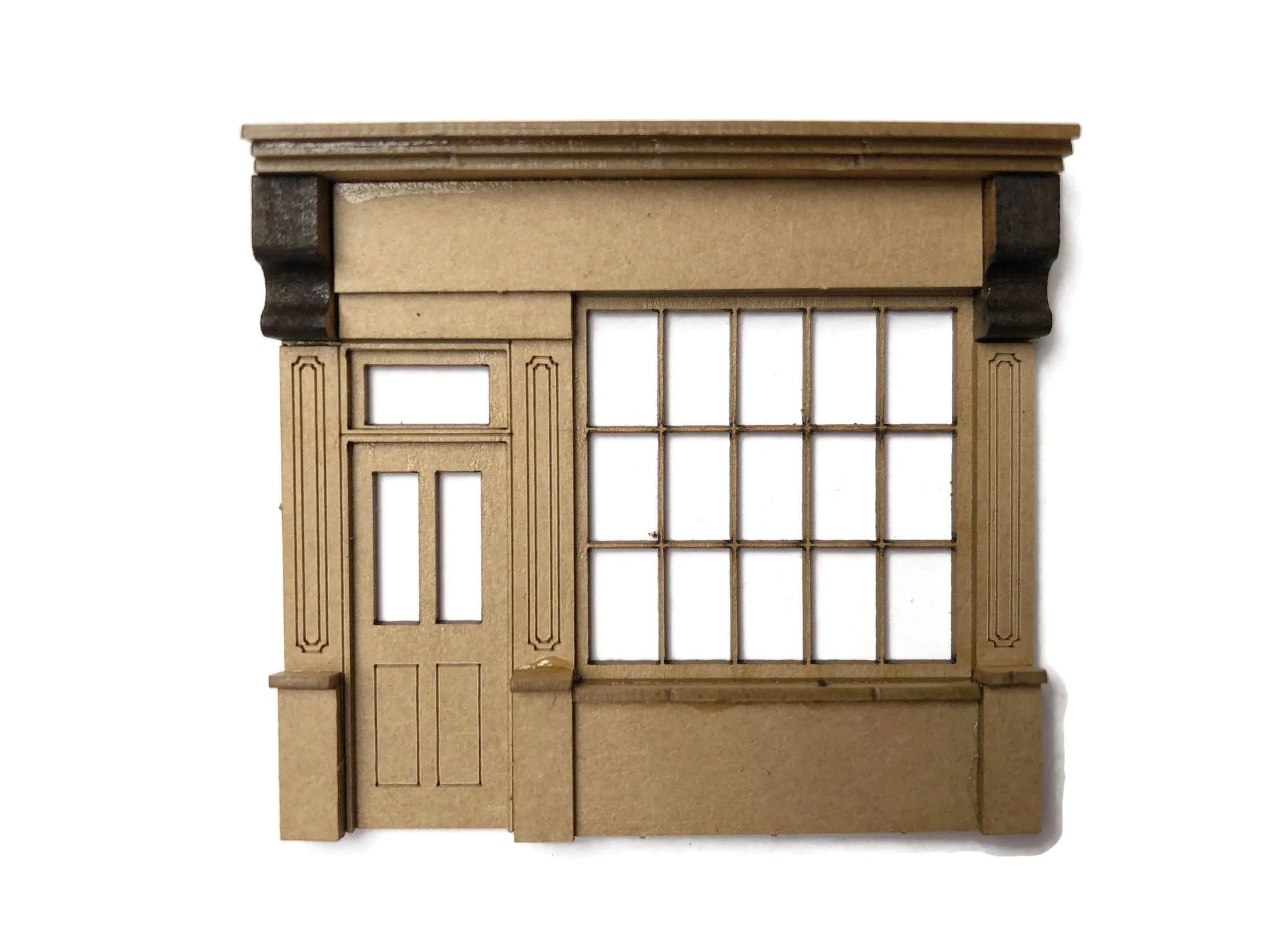 LX464 Period Shop Front With Left-Hand Door Mod Kit