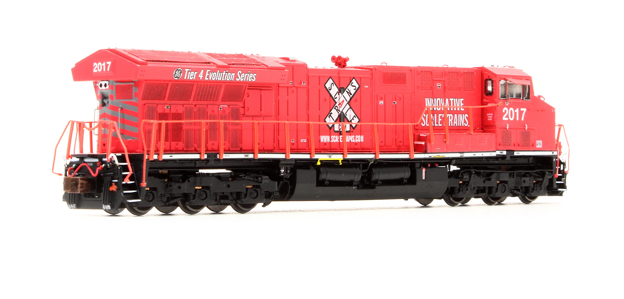 SXT30676 Pre-Owned GE Tier 4 Gevo Scaletrains.Coml Diesel Locomotive - Road #2017 - DCC Sound - Image 2