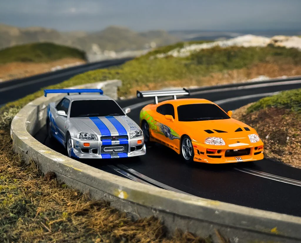 C1465M Scalextric Fast and Furious - 25 Years - Supra vs R34 - Image 17