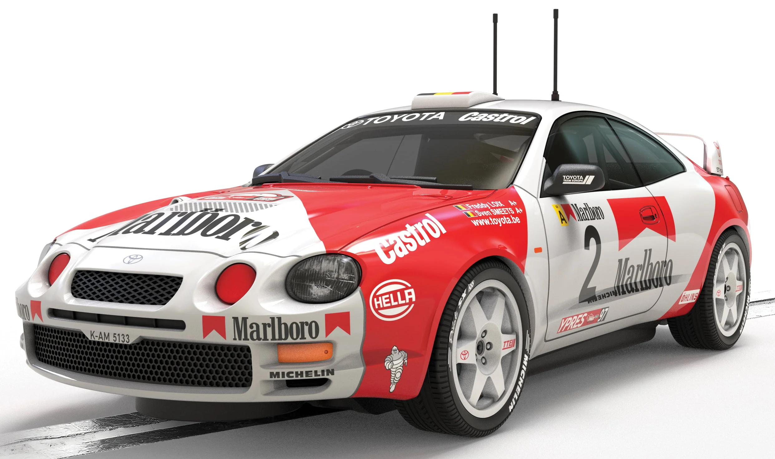 C4683 Toyota Celica GTFour Freddy Loix