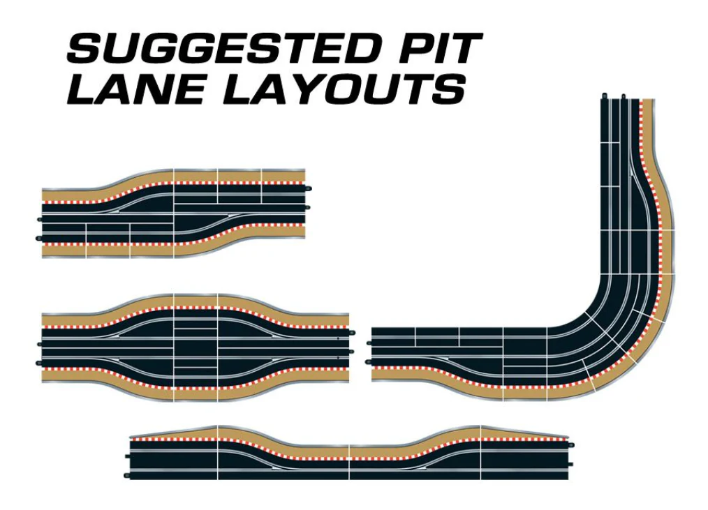 C7014 Pit Lane Track (Left Hand) - Includes Sensor - Image 2