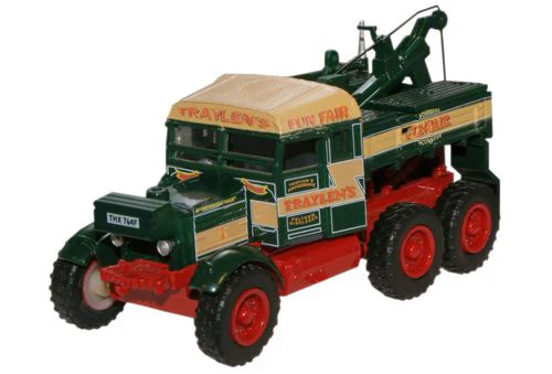 76SP003 Scammell Pioneer Recovery Tractor Traylens Funfair