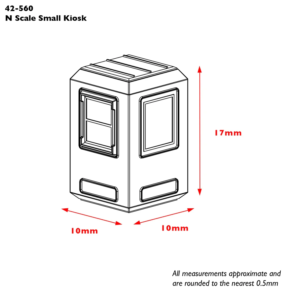 42-596 Small Kiosk - Image 2
