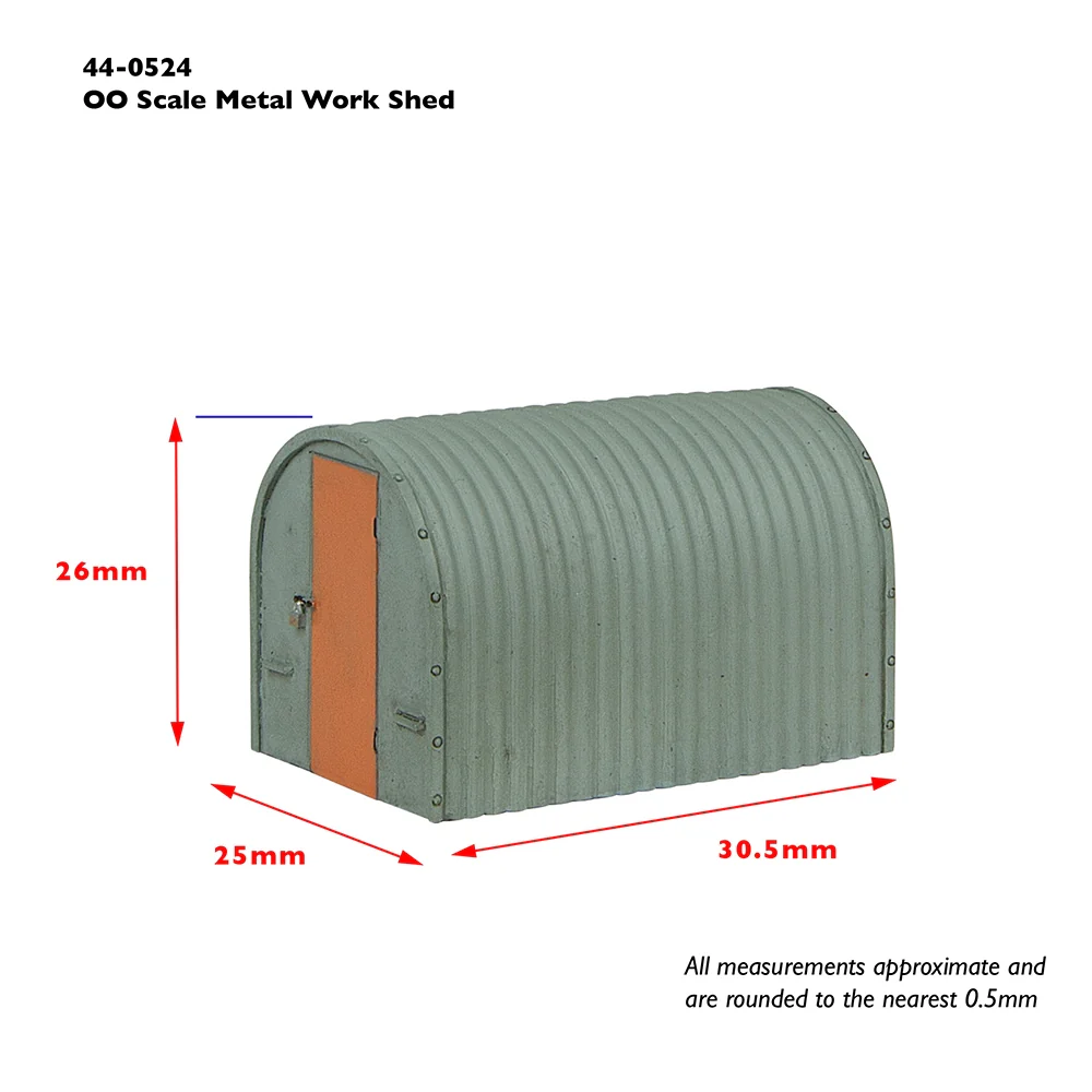 44-0524 Metal Workman's Hut - Image 2