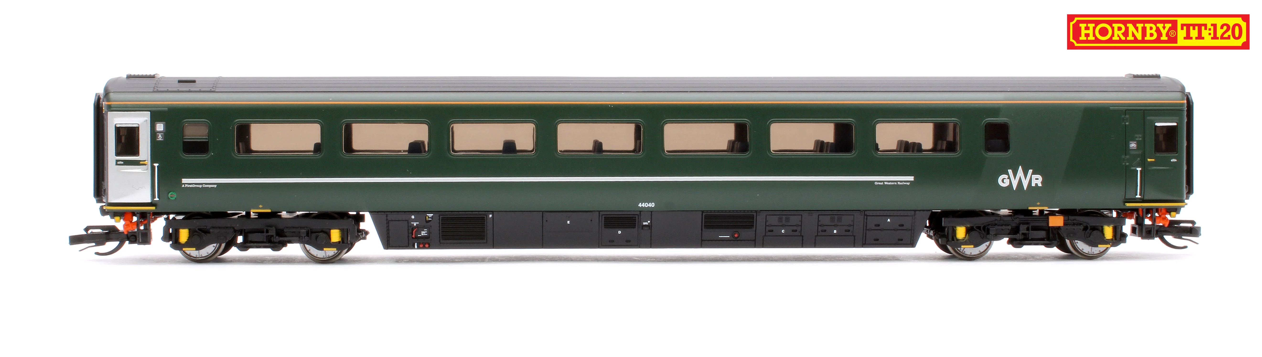 GWR-HST-BUNDLE Set of 10 GWR TT:120 Class 43 HST Train Pack & Coaches - Image 18